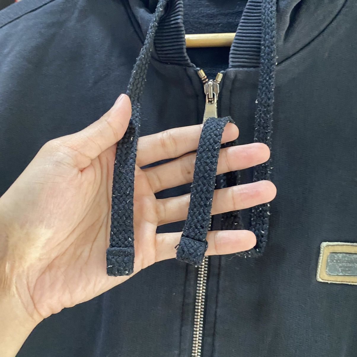 Dolce & Gabbana Vintage Dolce & Gabbana Basic Logo Black y2k hoodie Size S / US 4 / IT 40 - 7 Thumbnail