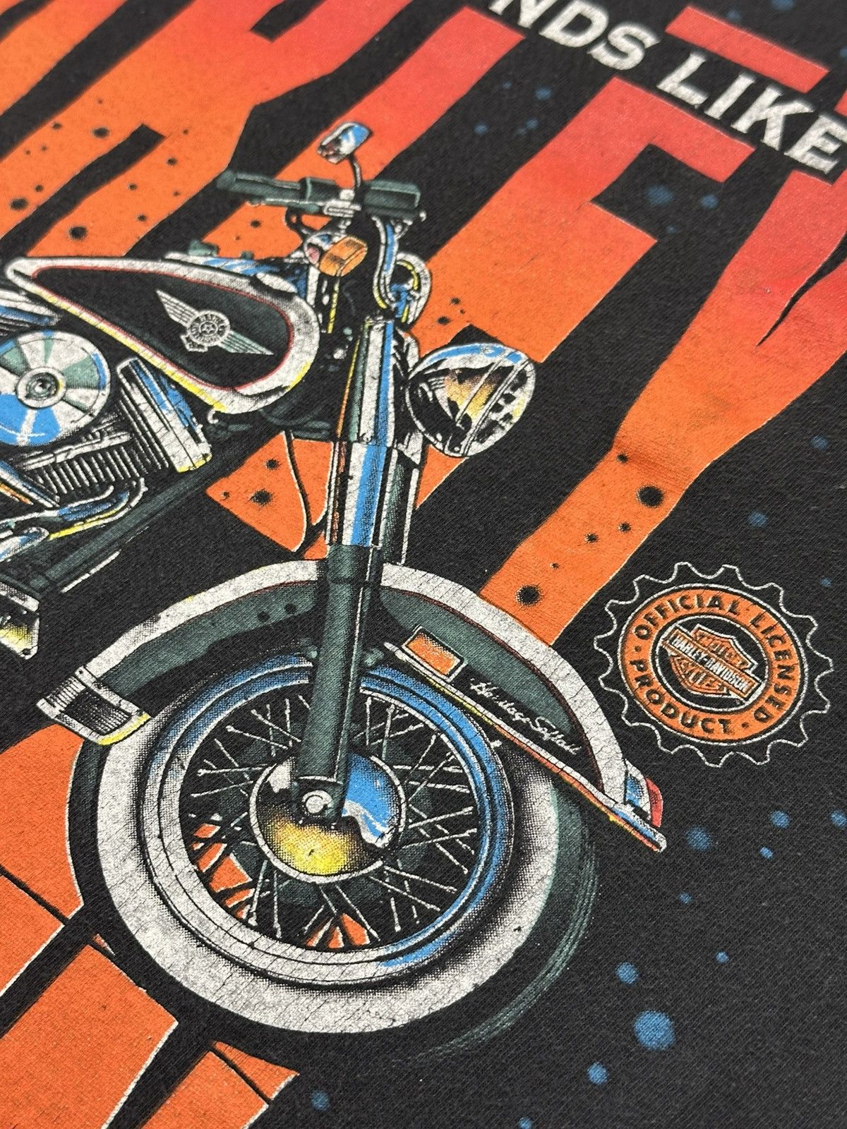 Harley Davidson Vintage H-D 1996 Nothing Sounds Like Harley Davidson Large Size US L / EU 52-54 / 3 - 7 Thumbnail
