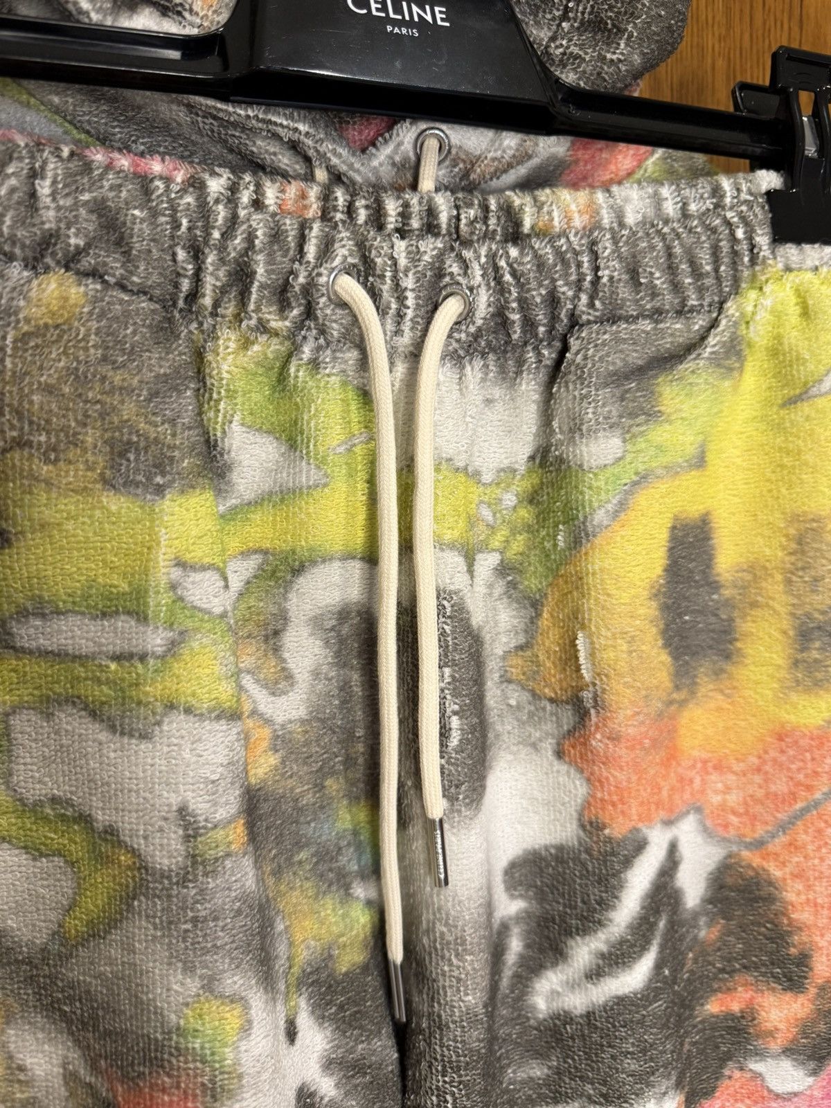 Celine $2.15k SS24 Celine tie dye tracksuit hoodie shorts Hedi Size US L / EU 52-54 / 3 - 8 Thumbnail