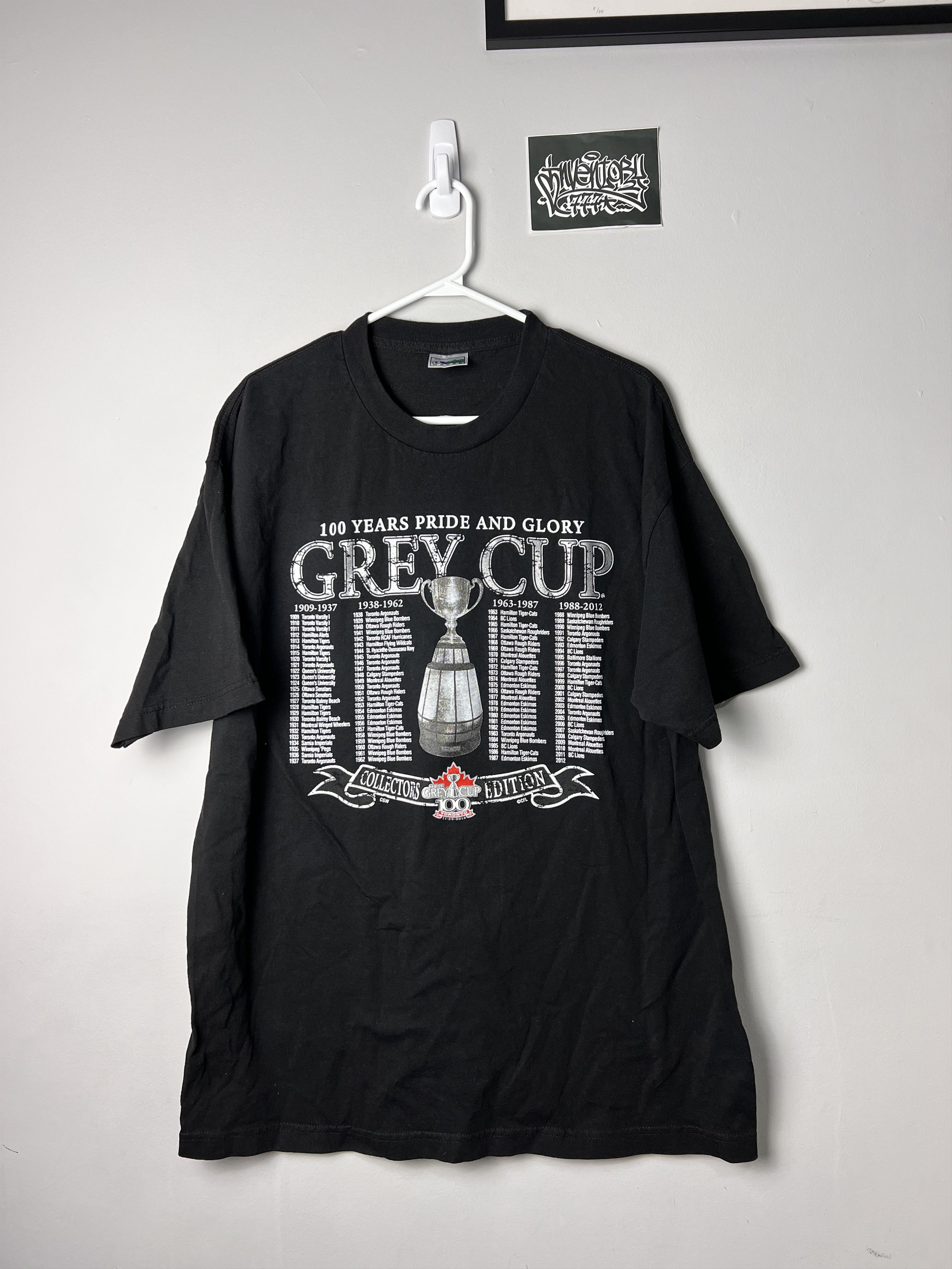 NHL Vintage NHL Grey Cup Tee Size US XL / EU 56 / 4 - 1 Thumbnail