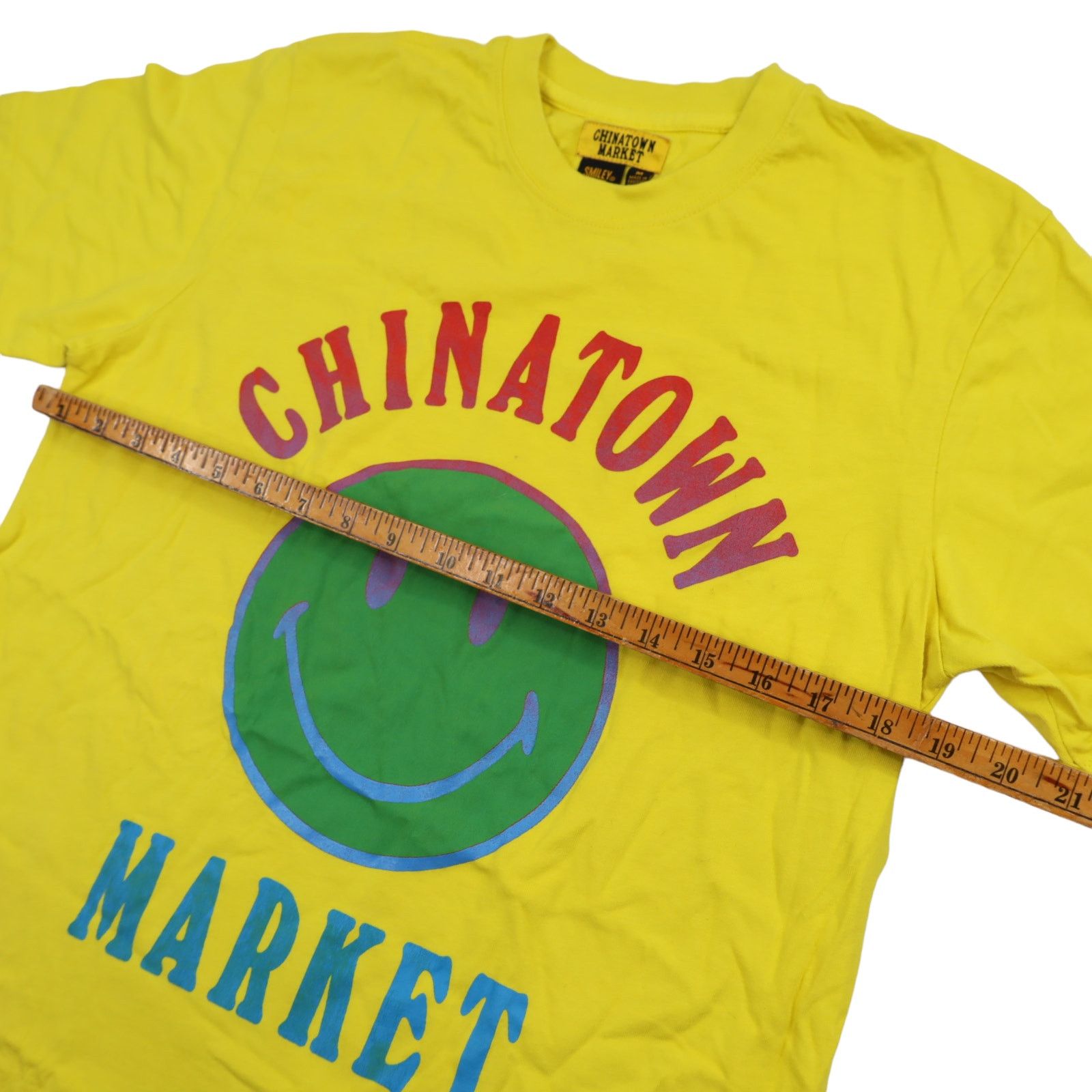 Market Chinatown Market x Smiley Original Graphic Spellout T Shirt Size US M / EU 48-50 / 2 - 5 Thumbnail