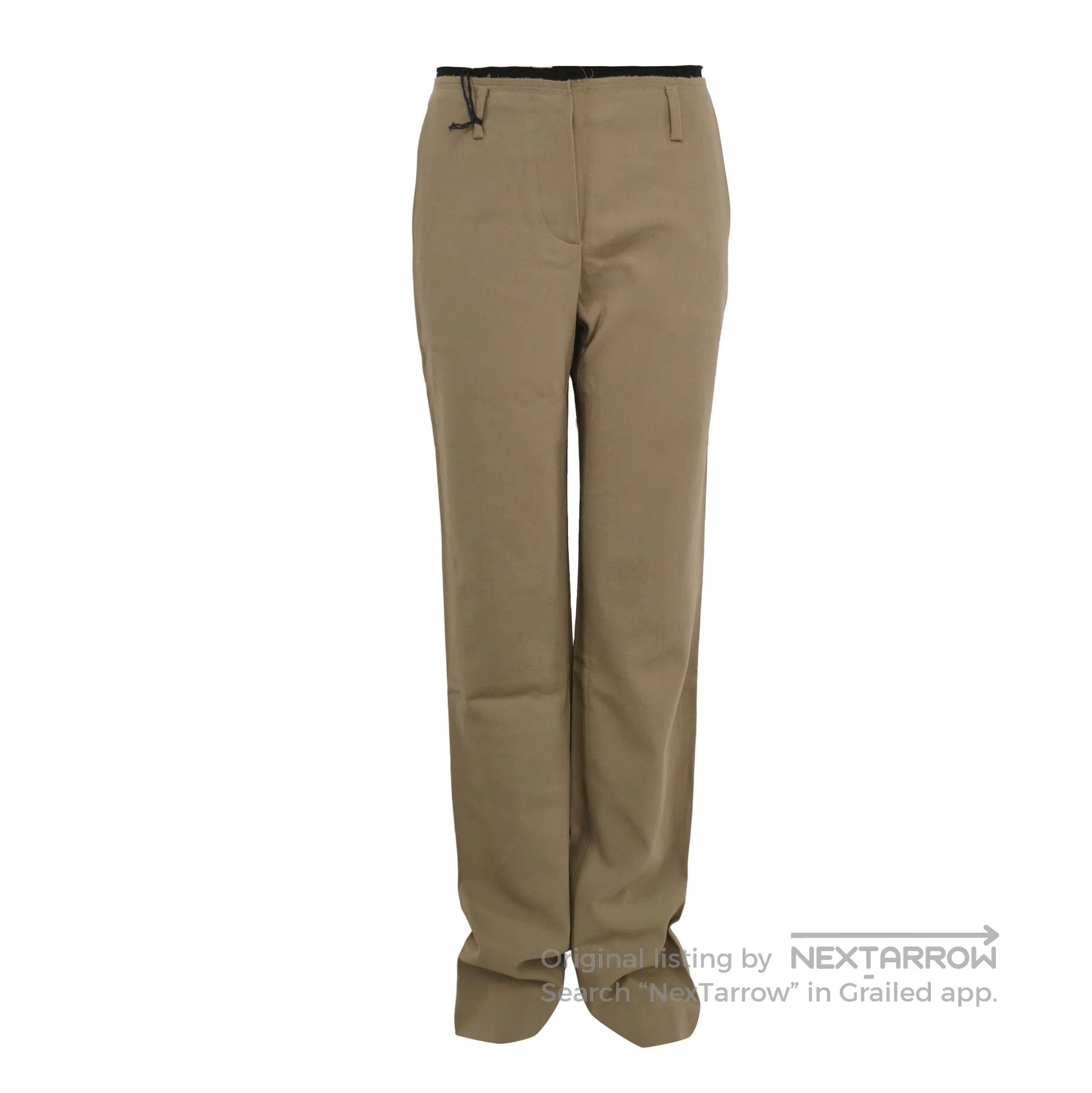Prada Prada Colorblock Wool Blend Trousers Size 4. Size 39" - 1 Thumbnail