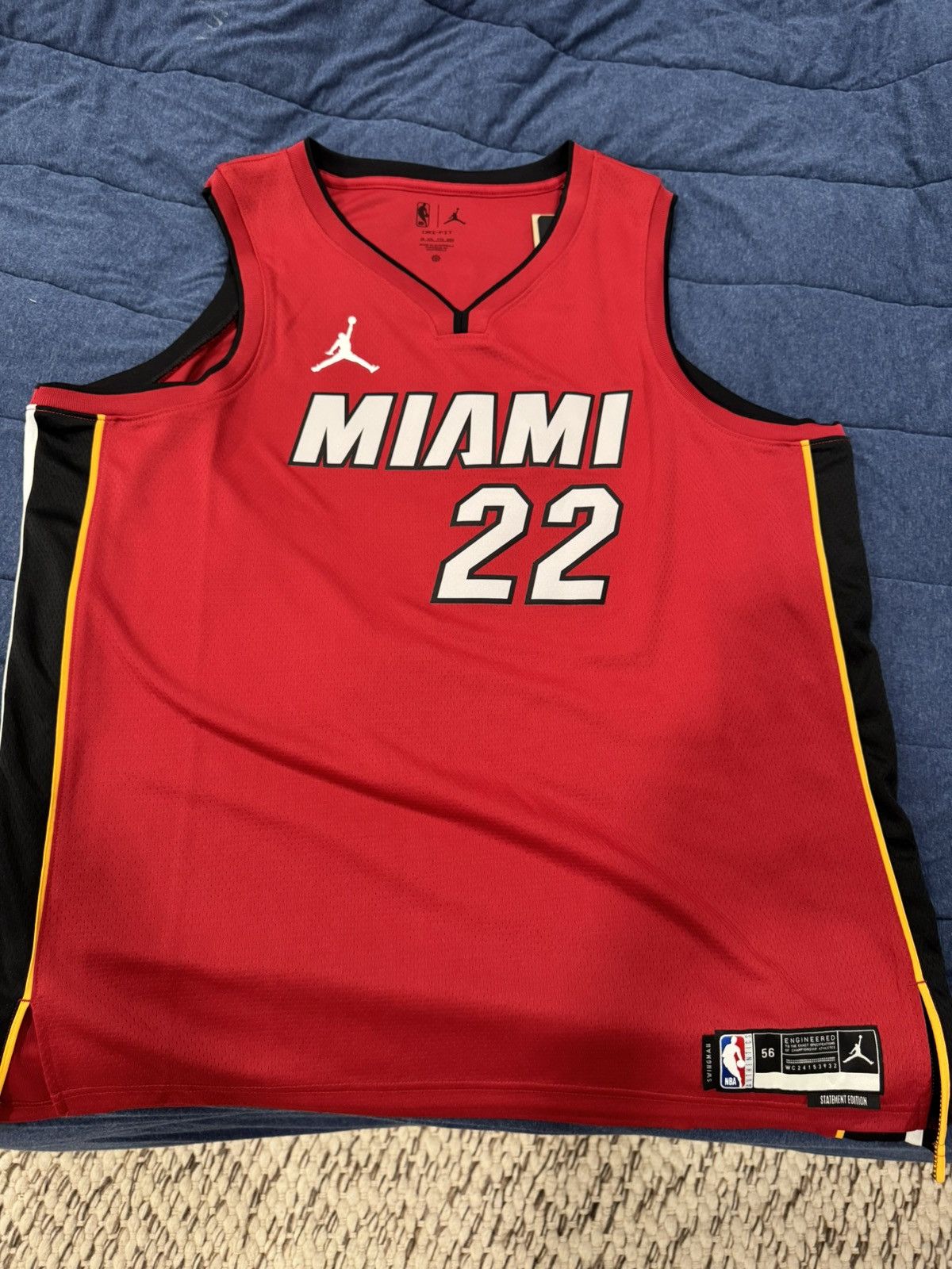 Jordan Brand Miami Heat Jimmy Butler Jersey Size US XXL / EU 58 / 5 - 1 Thumbnail