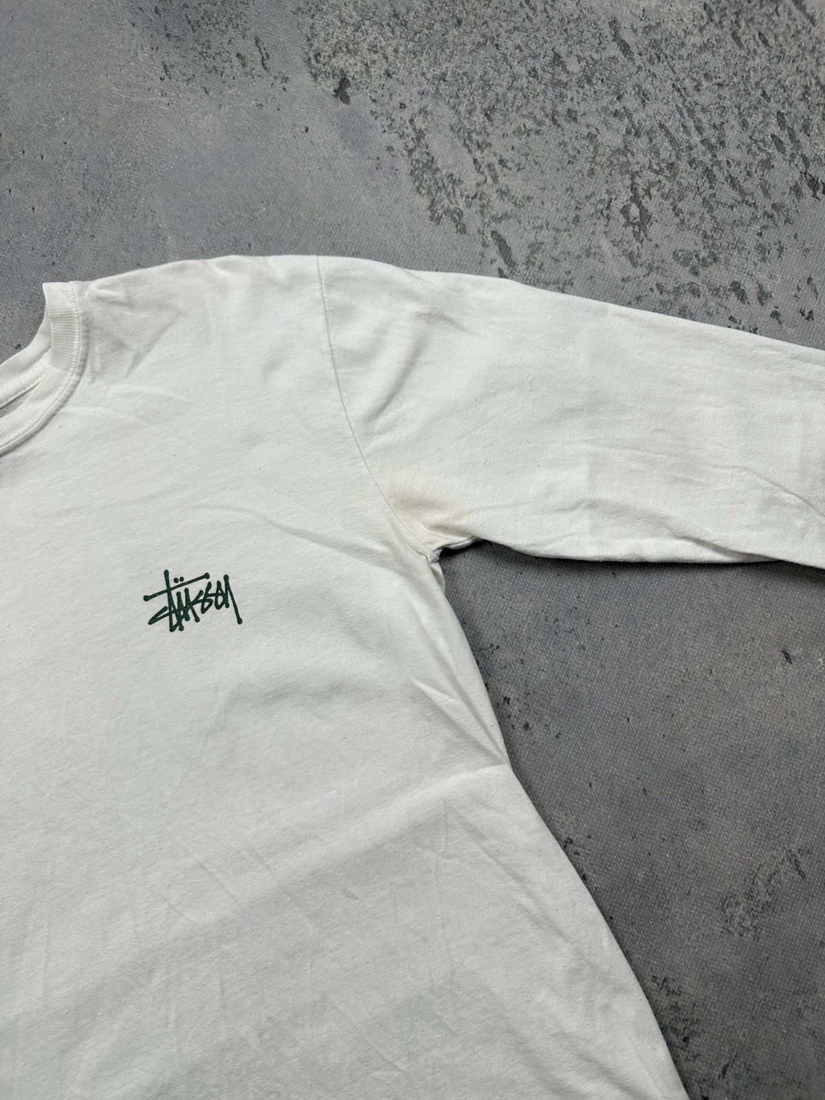 Stussy Stussy Big Logo Long Sleeve T-Shirt Streetwear Skate Y2K Size US S / EU 44-46 / 1 - 6 Thumbnail