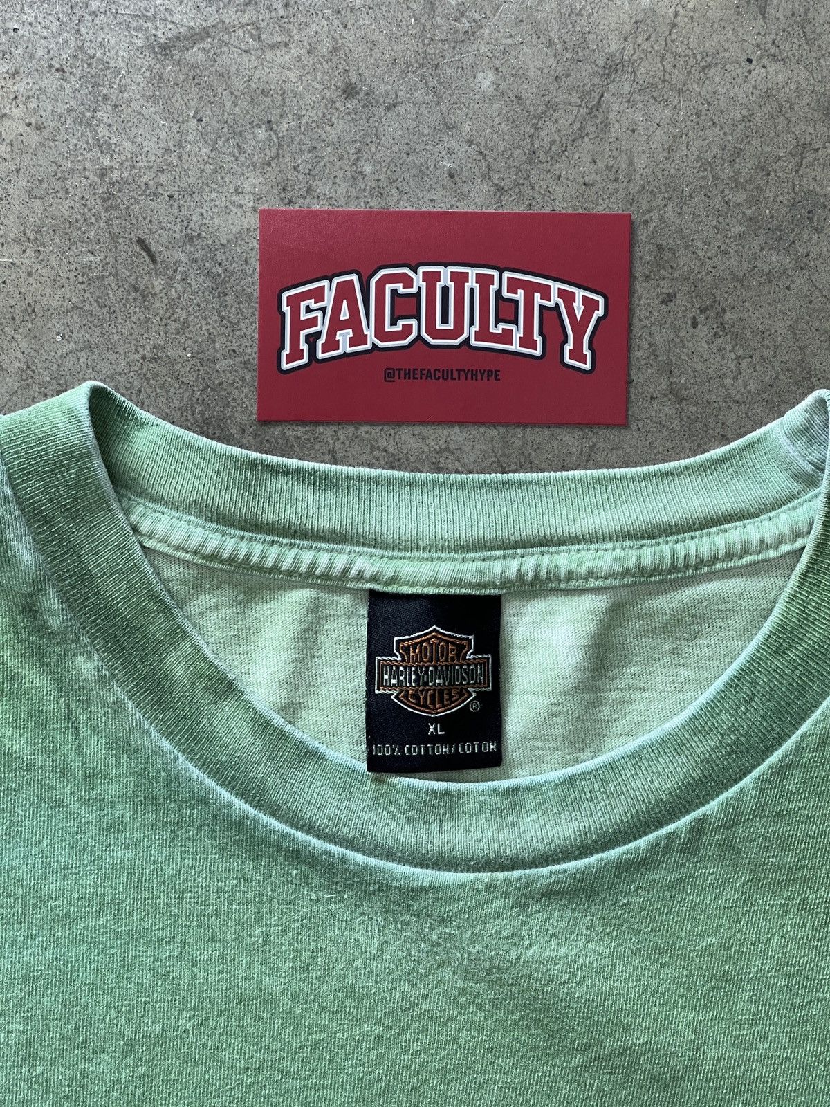 Harley Davidson Vintage Harley Davidson Dyed Las Vegas Tee XL Size US XL / EU 56 / 4 - 3 Thumbnail