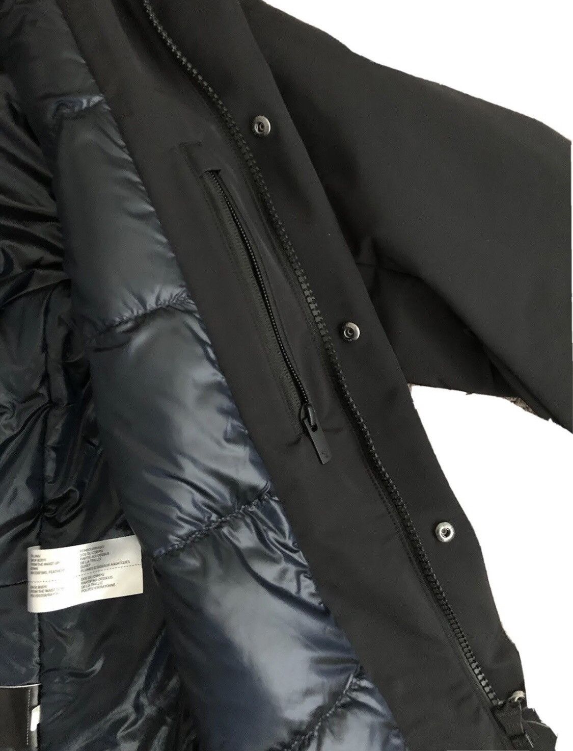 Jil Sander × Uniqlo +J Oversized Hybrid Down Parka FW2021 Black Size US XXS / EU 40 - 5 Thumbnail