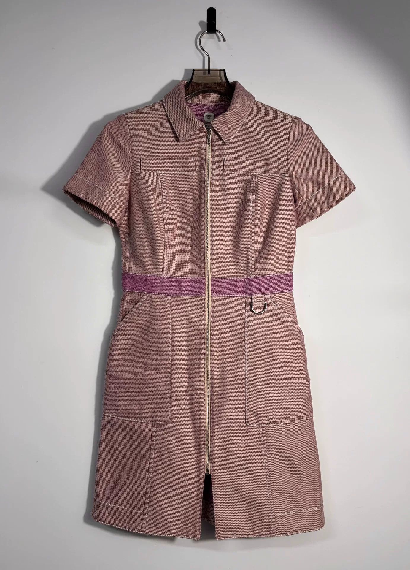 Hermes Hermes Denim Pink Dress 36 Women Size S / US 4 / IT 40 - 1 Thumbnail