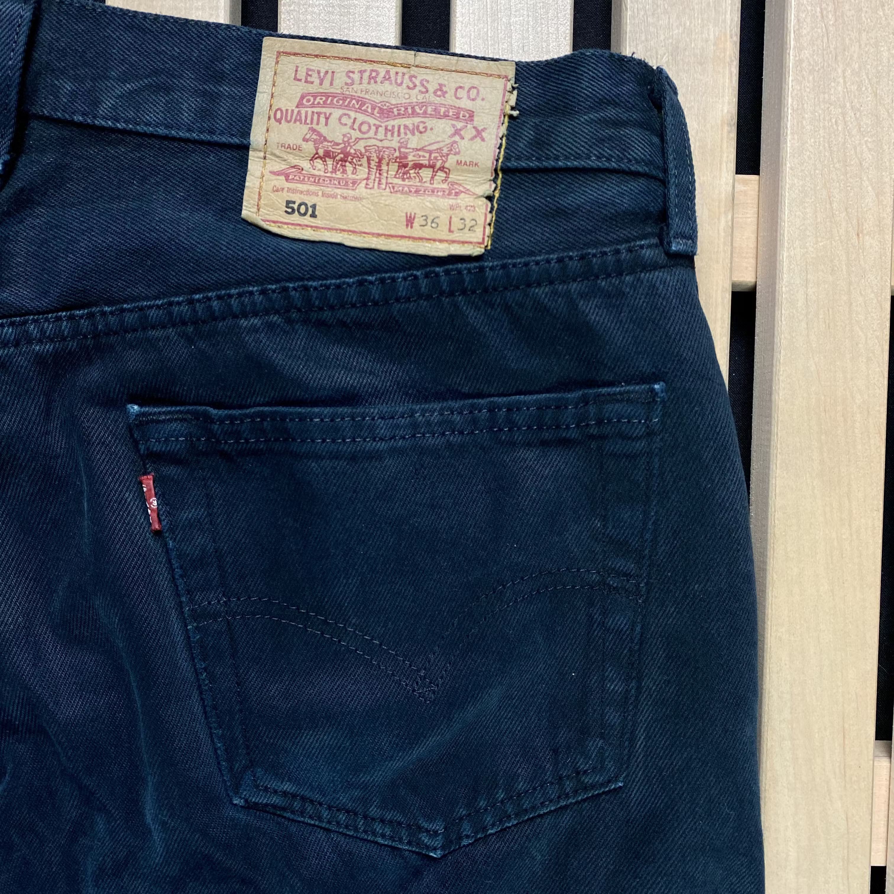 Levi's × Levi's Vintage Clothing × Vintage Mens Jeans Denim Levis Vintage 501 Size 36 Size US 36 / EU 52 - 9 Thumbnail