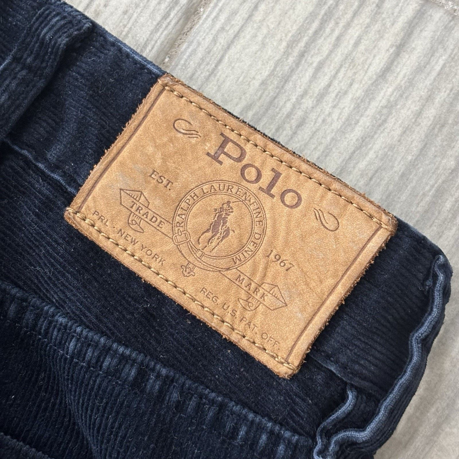 Polo Ralph Lauren Polo Ralph Lauren Pants The Varick Corduroy Blue Men’s 40x30 Size US 40 / EU 56 - 8 Thumbnail
