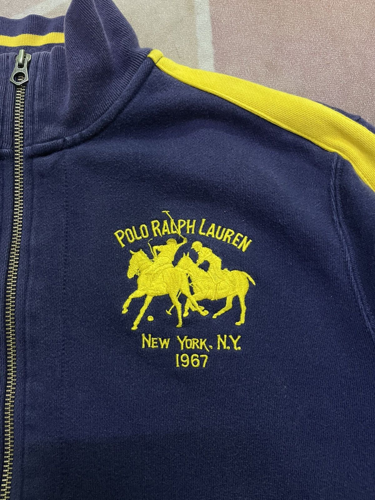 Polo Ralph Lauren Vintage Polo Ralph Lauren New York No.3 Sweater Size US XL / EU 56 / 4 - 9 Thumbnail