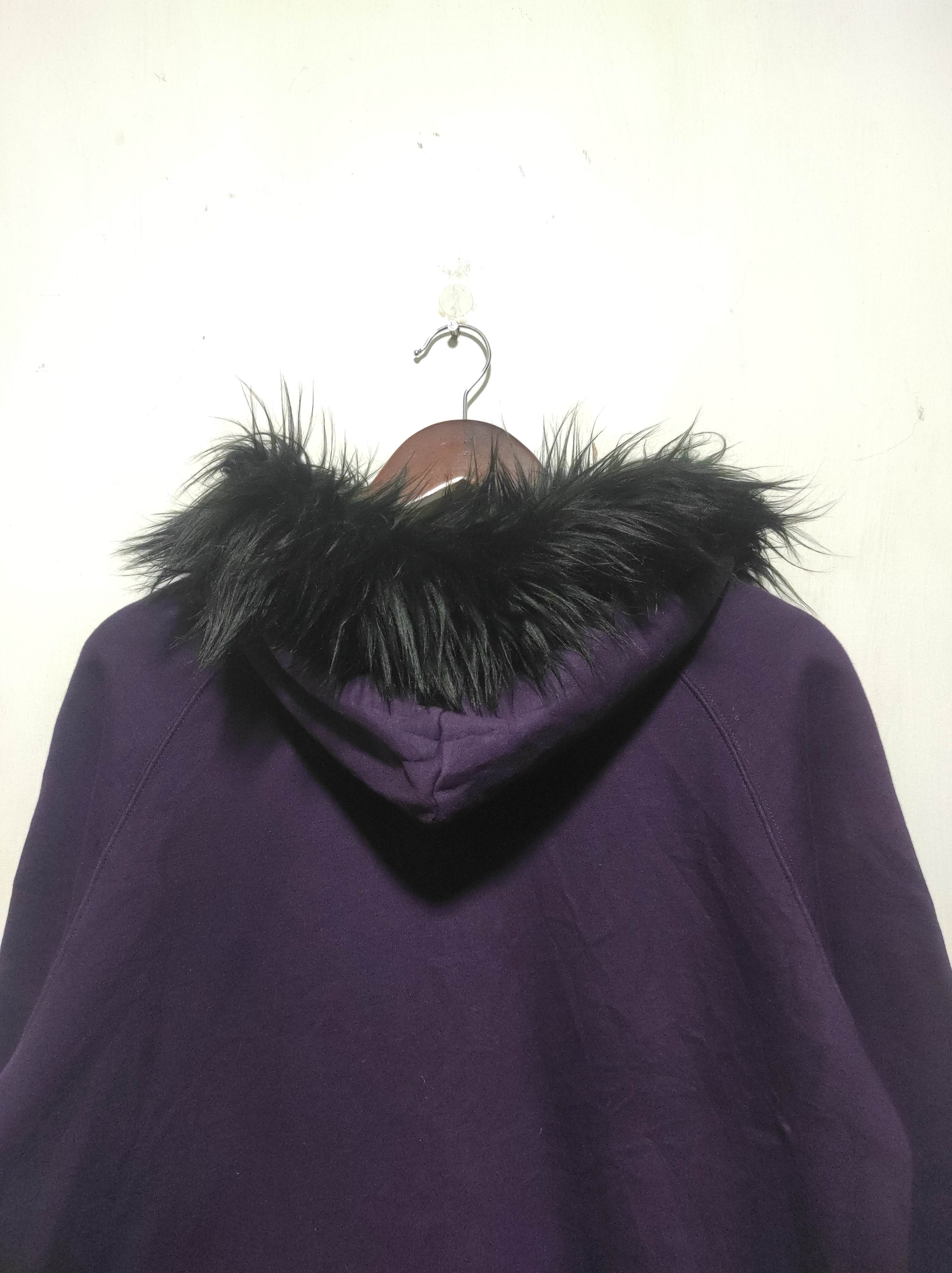 Hysteric Glamour BBOMBBOO Purple Zip Fur Hoodie if6was9 LGB style Size US M / EU 48-50 / 2 - 11 Thumbnail