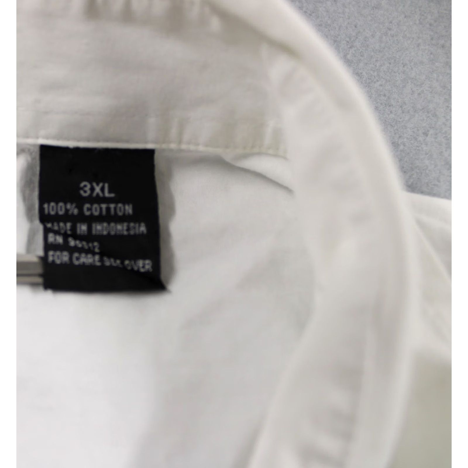 Enyce Enyce Shirt Mens 3XL White Patchwork Button Up Collared Short Sleeve Casual Size US XXL / EU 58 / 5 - 3 Thumbnail