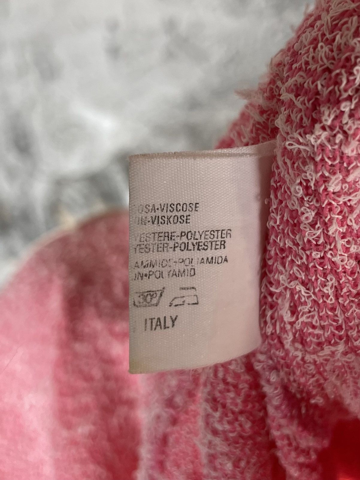 Miss Sixty Vintage Miss Sixty Y2K Fluffy Pink Tank Top Grunge 2000s Vib Size S / US 4 / IT 40 - 9 Thumbnail