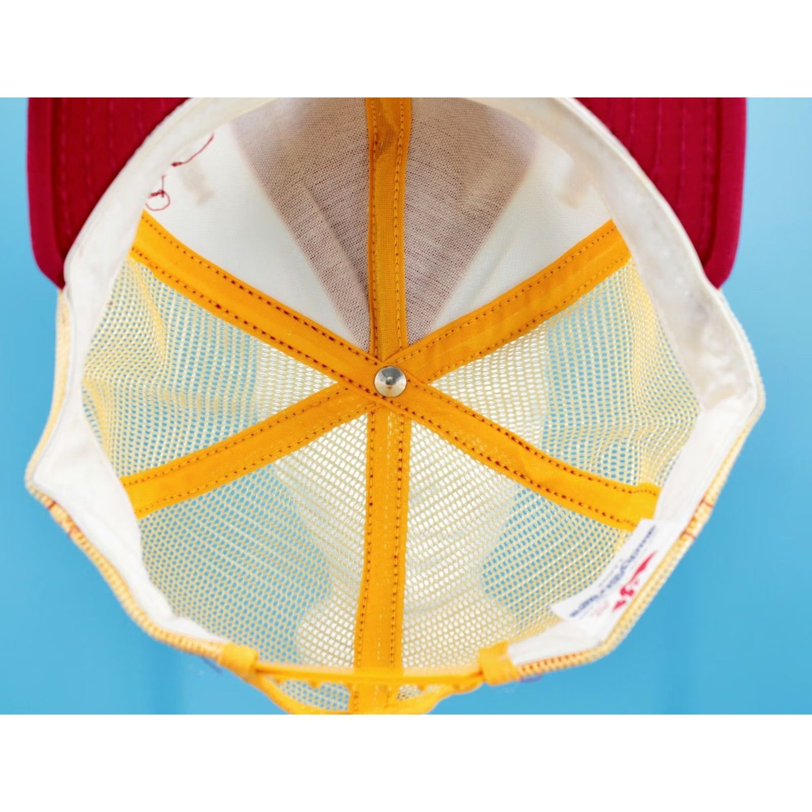 Vintage VINTAGE AJD USC Trojans Red Snapback Sports Hat L 80s Cap Size ONE SIZE - 5 Thumbnail
