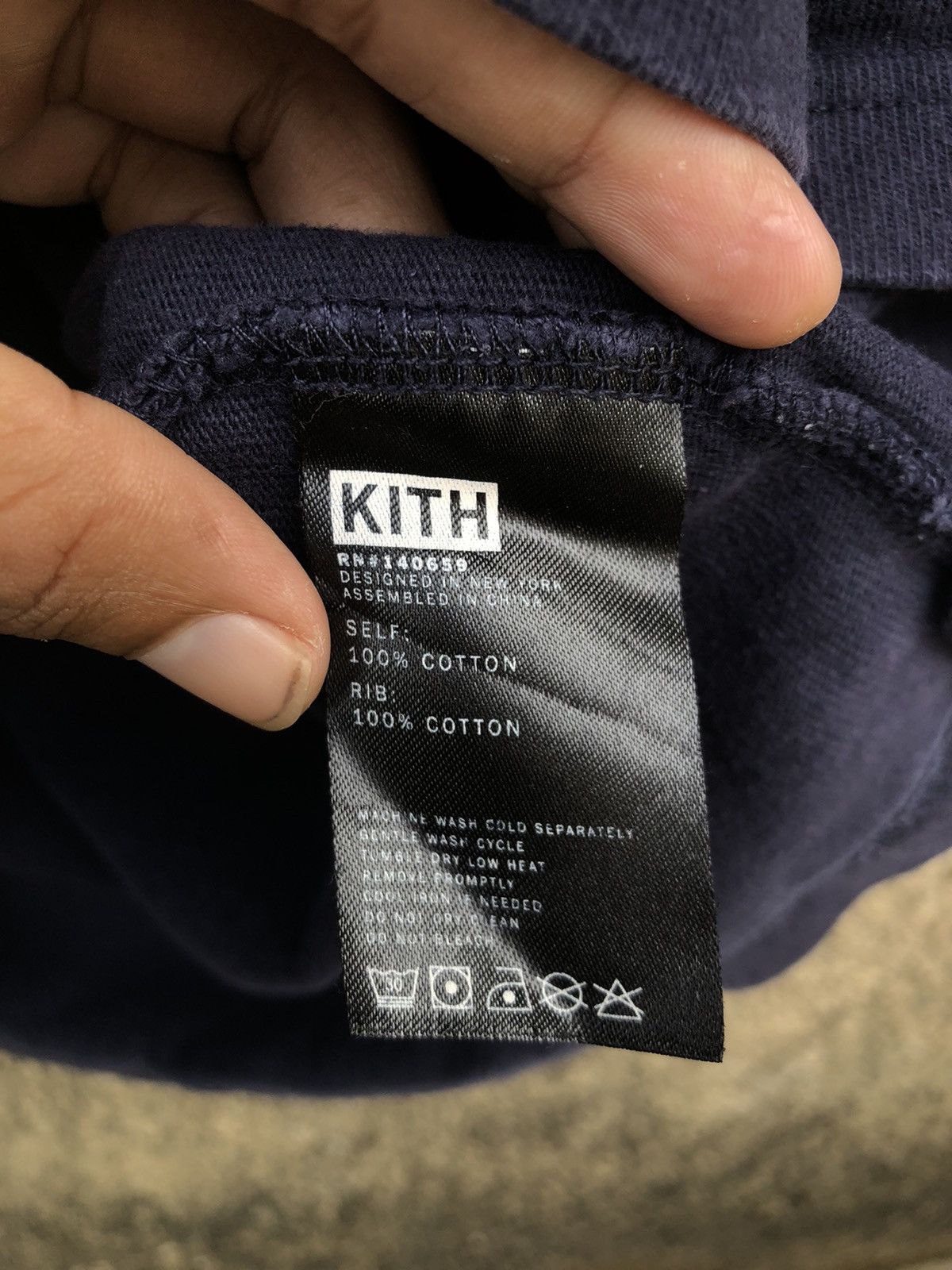 Kith Kith Box Logo Tshirt Size US L / EU 52-54 / 3 - 3 Thumbnail
