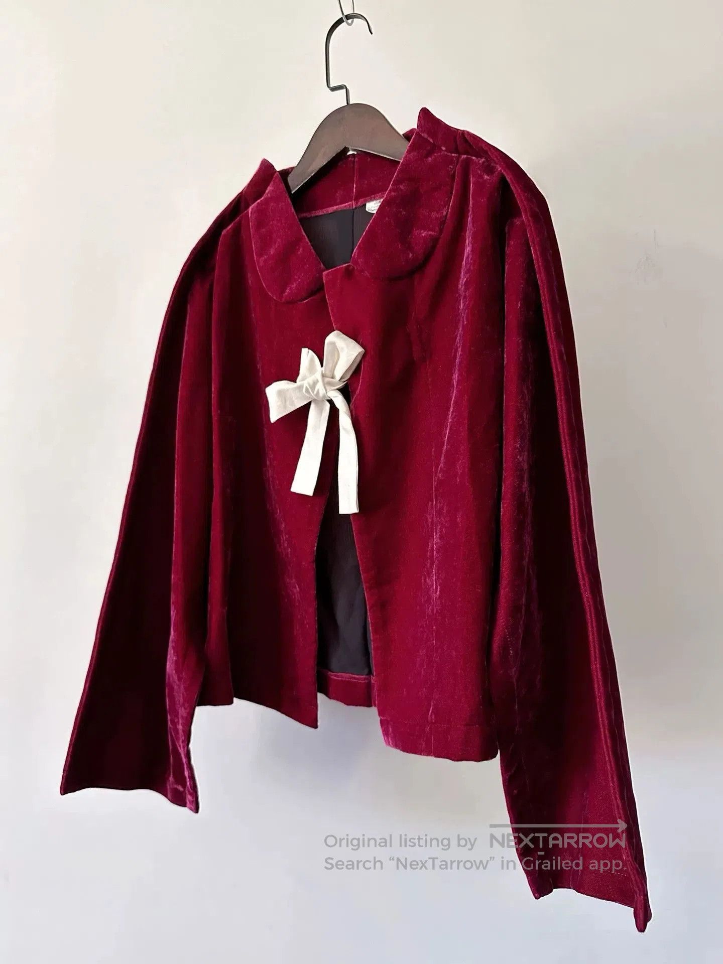 Comme des Garcons Comme des Garcons 2012 Purple Cape Coat. Size US S / EU 44-46 / 1 - 3 Thumbnail