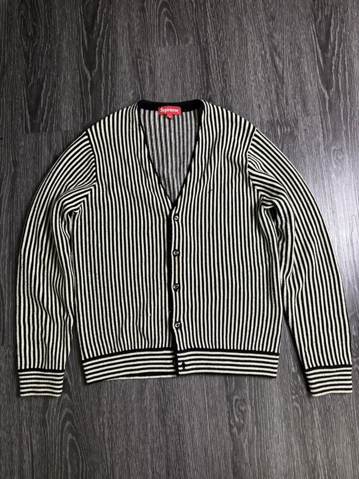 Supreme SUPREME STRIPED CARDIGAN | Grailed
