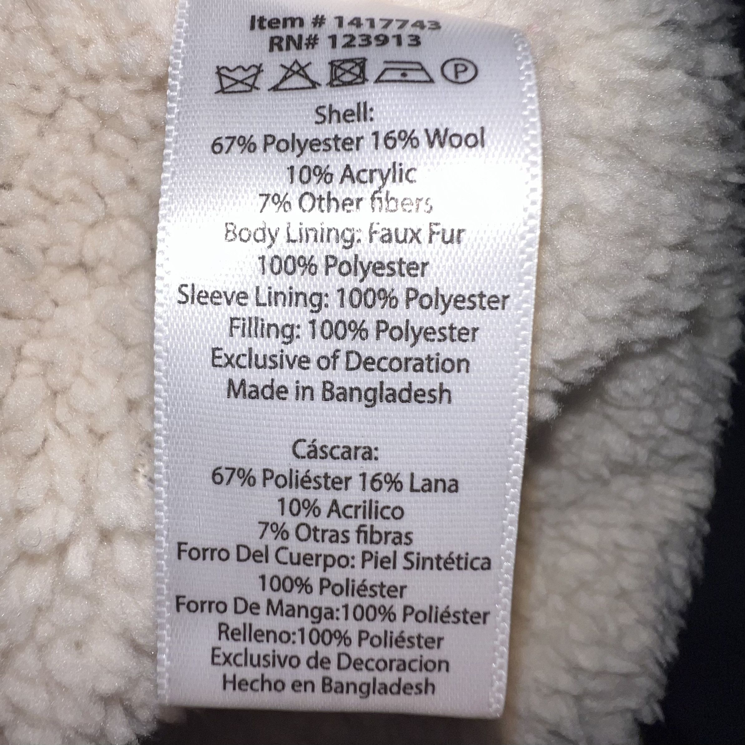 JACHS NY Jachs New York Blue & Tan Wool Blend Sherpa Lined Jacket XXL Size US XXL / EU 58 / 5 - 11 Thumbnail