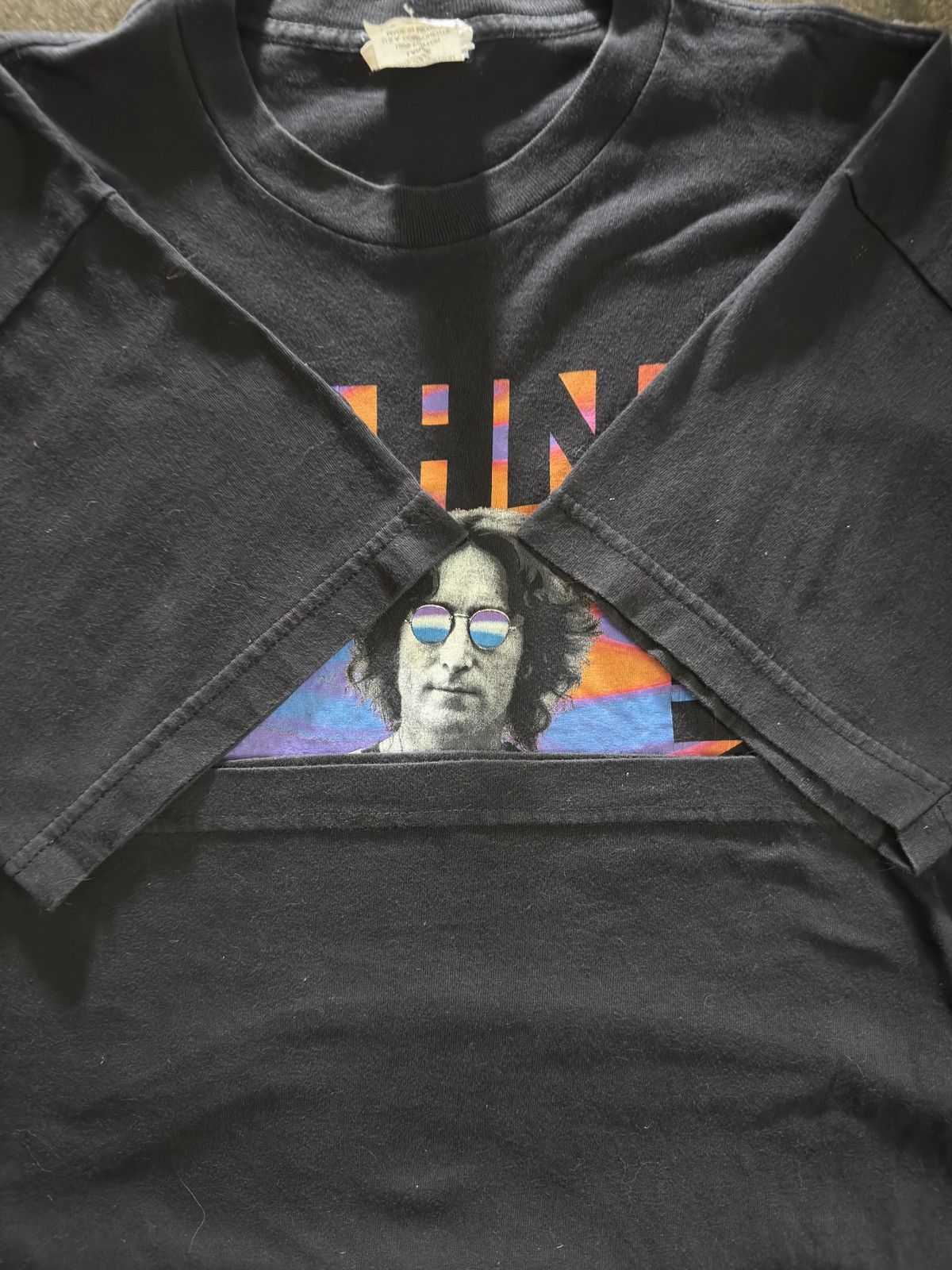 Other Vintage John Lennon Imagine Tee | Cronies Tag | Late 90s | L Size US L / EU 52-54 / 3 - 7 Thumbnail