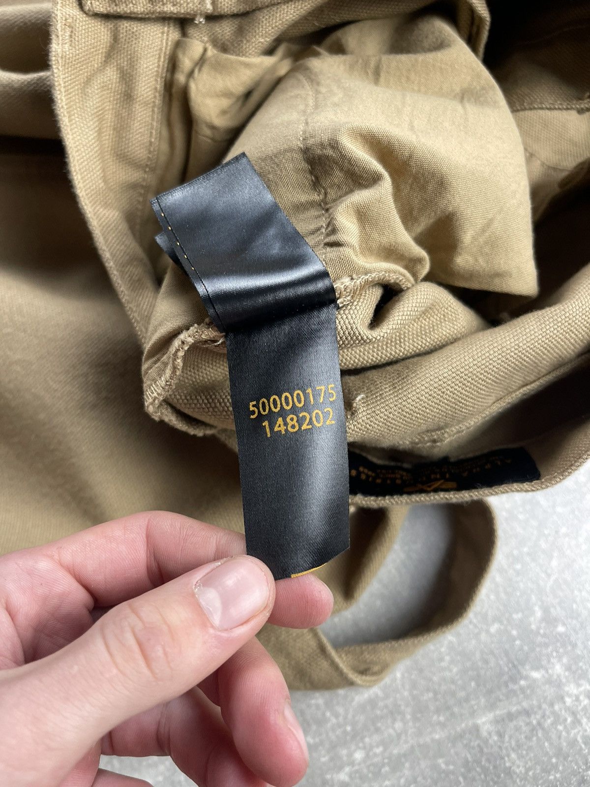 Alpha Industries Alpha Industries Aviation Utility Cargo Pants Sand Beige Size US 33 - 15 Thumbnail