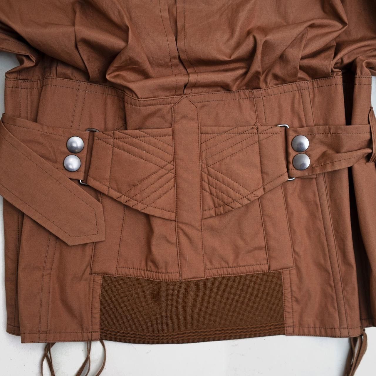 Jean Paul Gaultier Homme Spring Summer 2004 Khaki Corseted Military Shirt Size US M / EU 48-50 / 2 - 5 Thumbnail