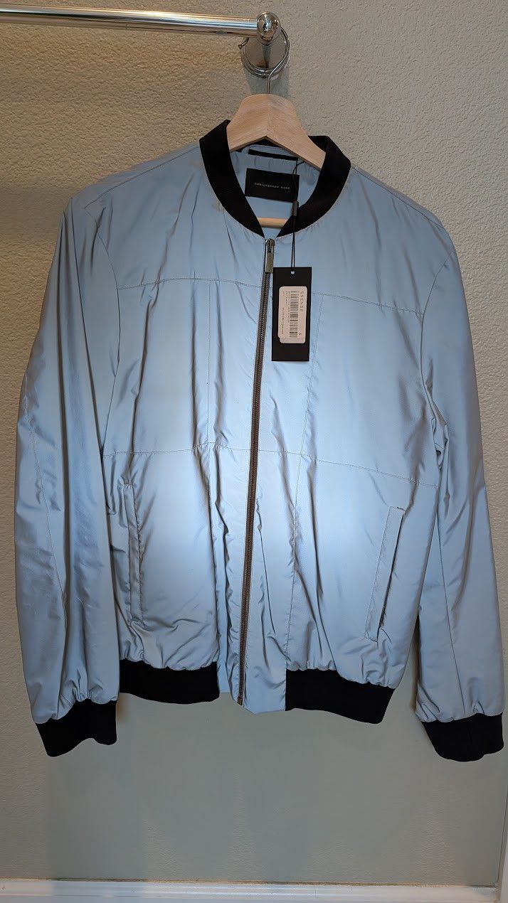 Christopher Kane Reflective Bomber Size S Size US S / EU 44-46 / 1 - 1 Thumbnail