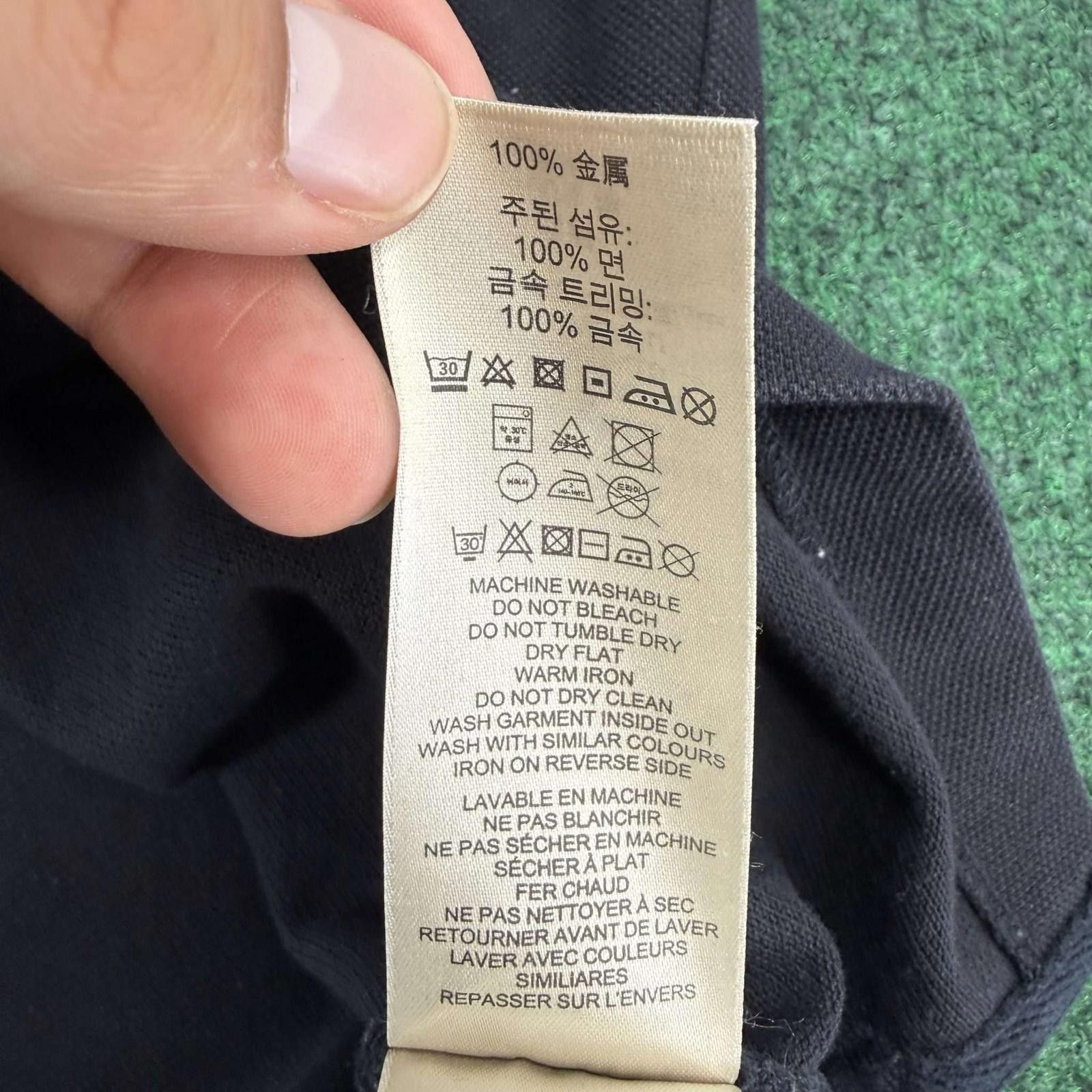 Burberry Burberry Knight Black Polo Shirt XXL Used Size US XXL / EU 58 / 5 - 6 Thumbnail
