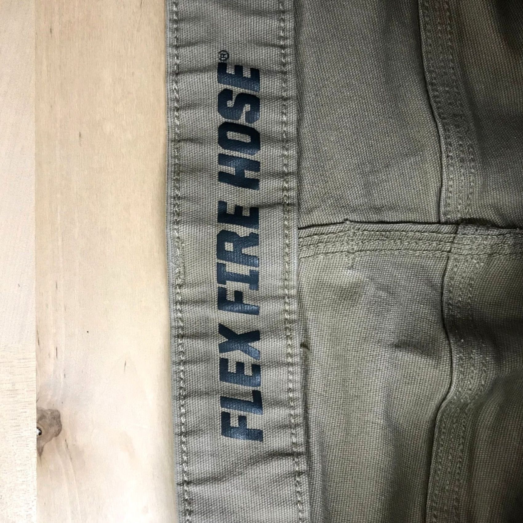 Duluth Trading Company Duluth Trading Co Work Pants Khaki Tan Mens 38x30 Flex Fire Hose Relaxed Fit Size US 38 / EU 54 - 7 Thumbnail