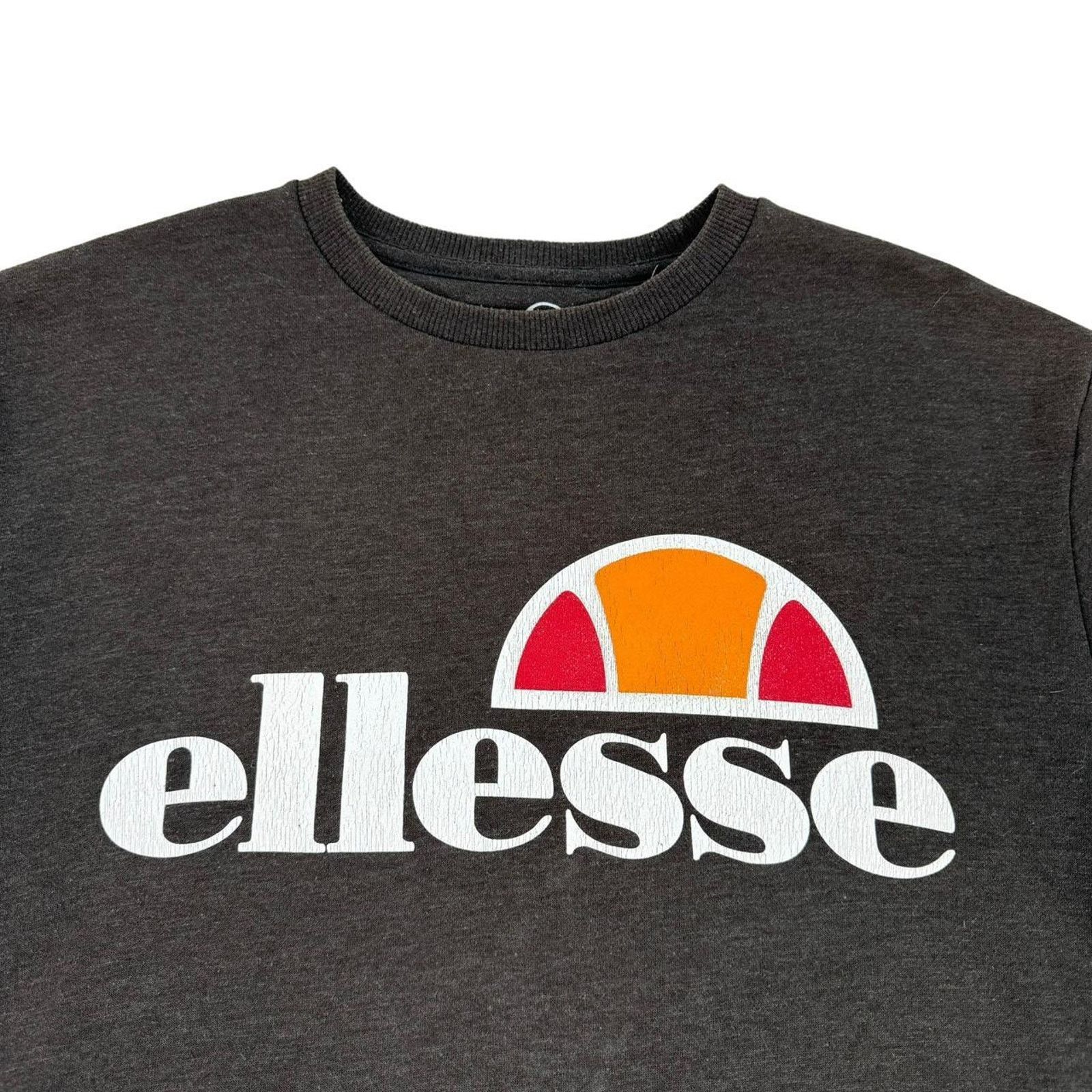 Ellesse Ellesse Grey Logo Print Sweatshirt Jumper Size US S / EU 44-46 / 1 - 2 Thumbnail
