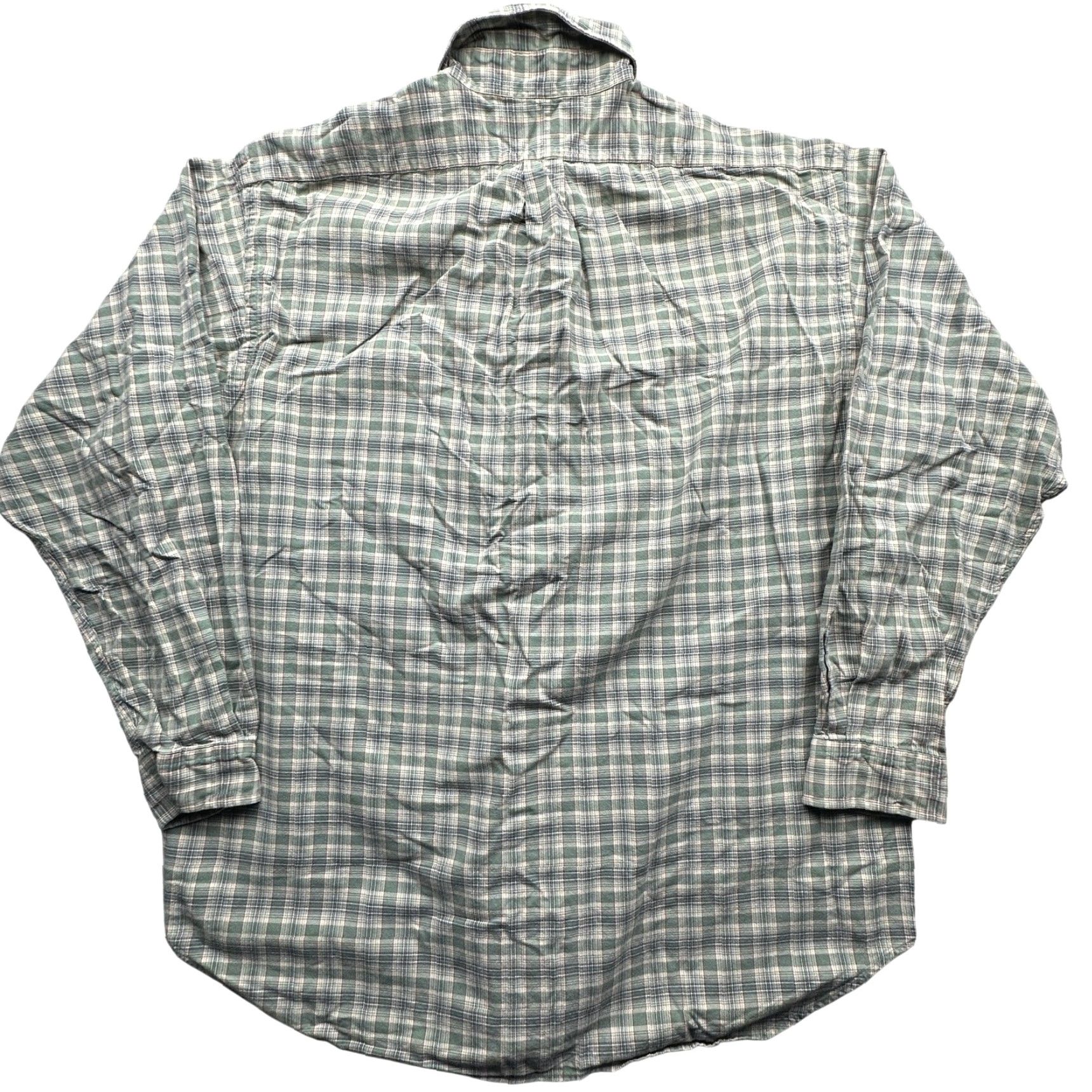 Ralph Lauren Ralph Lauren Blake Button Down Shirt Mens XL Long Sleeve Plaid Green Pony Size US XL / EU 56 / 4 - 2 Thumbnail
