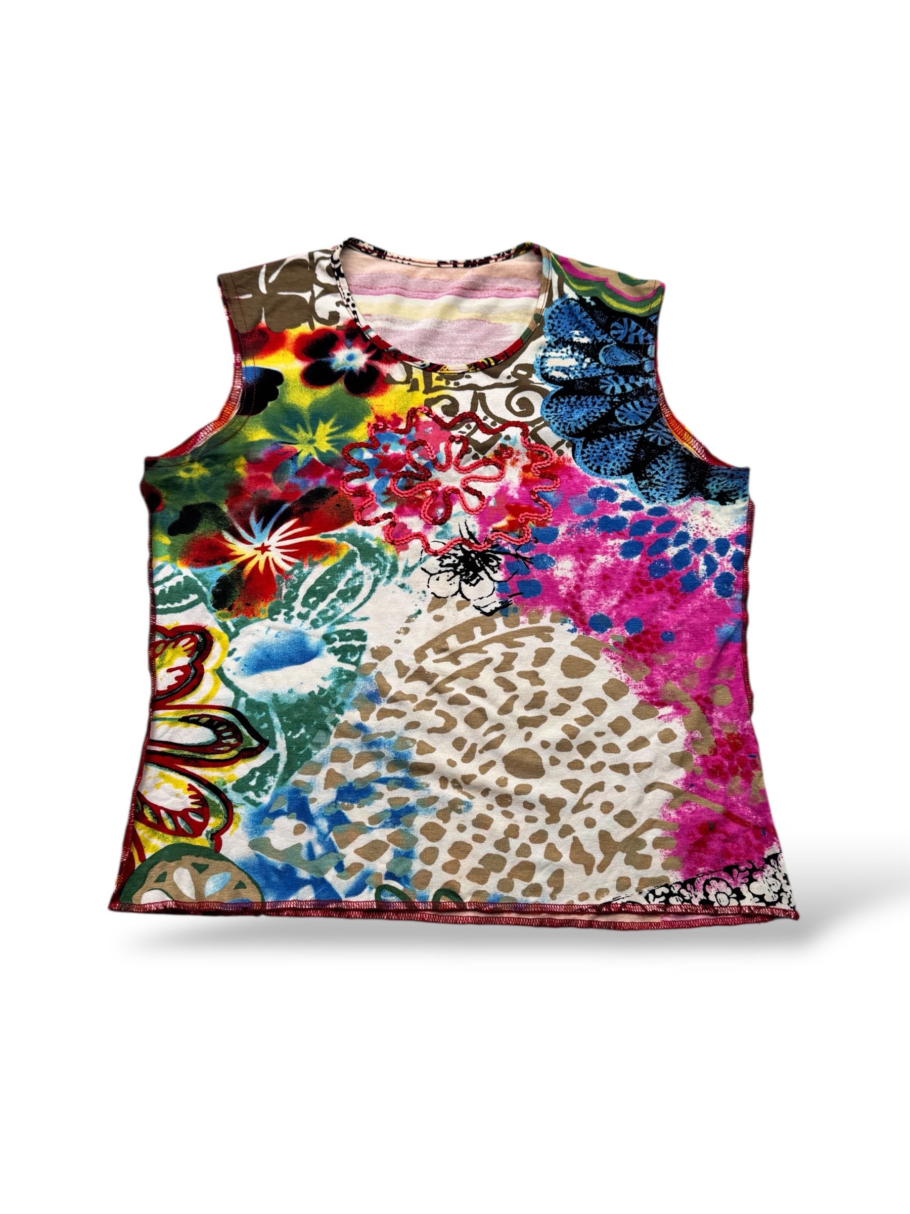 Vintage Vintage Tank Top W372(V9) Size M / US 6-8 / IT 42-44 - 1 Thumbnail