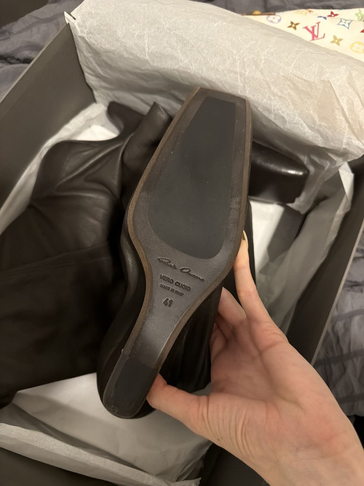 Rick Owens Rick Owens over the knee heels Size US 11 / IT 41 - 4 Thumbnail