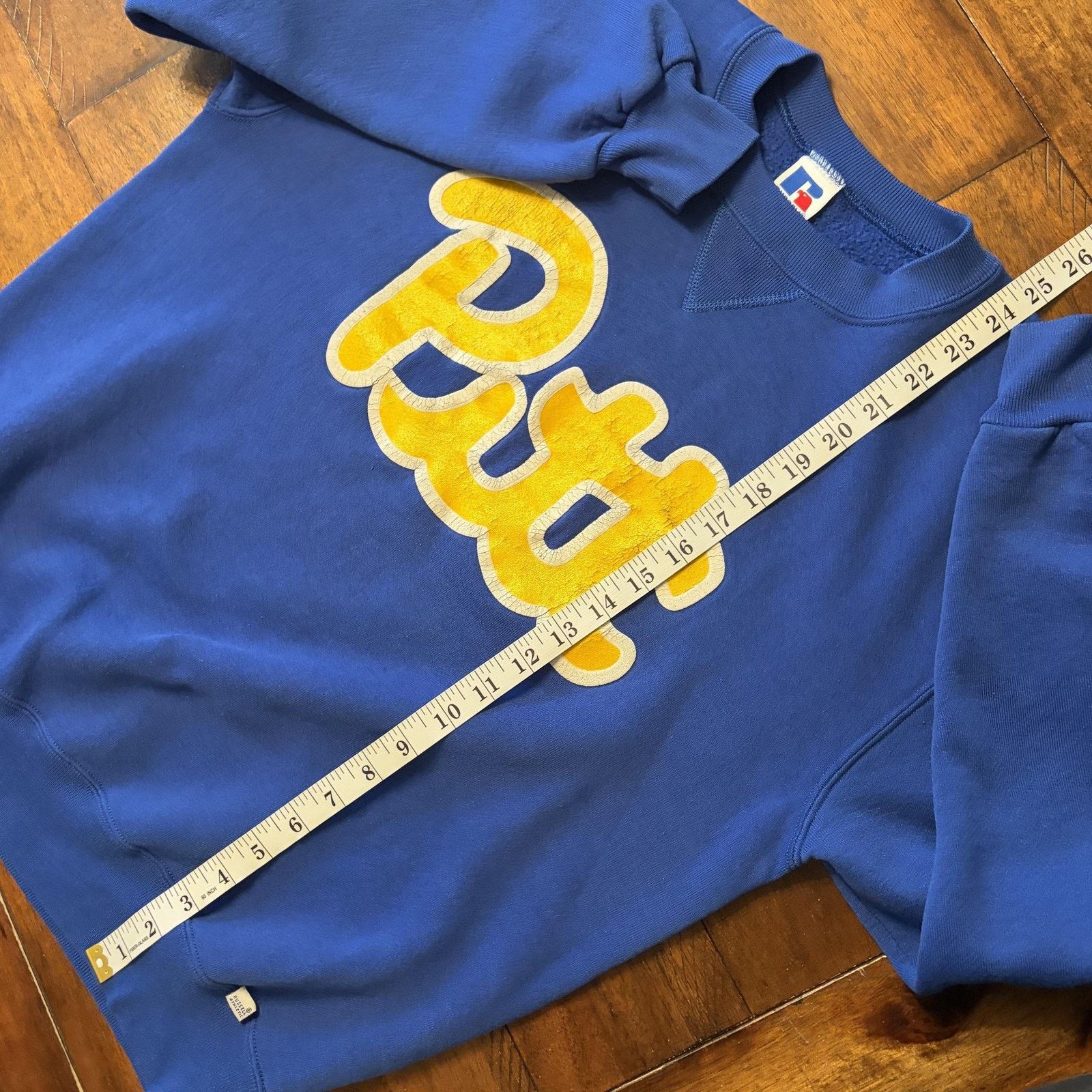 Russell Athletic Vintage Pitt Panthers Sweatshirt Mens Large Russell Athletic Size US L / EU 52-54 / 3 - 8 Thumbnail