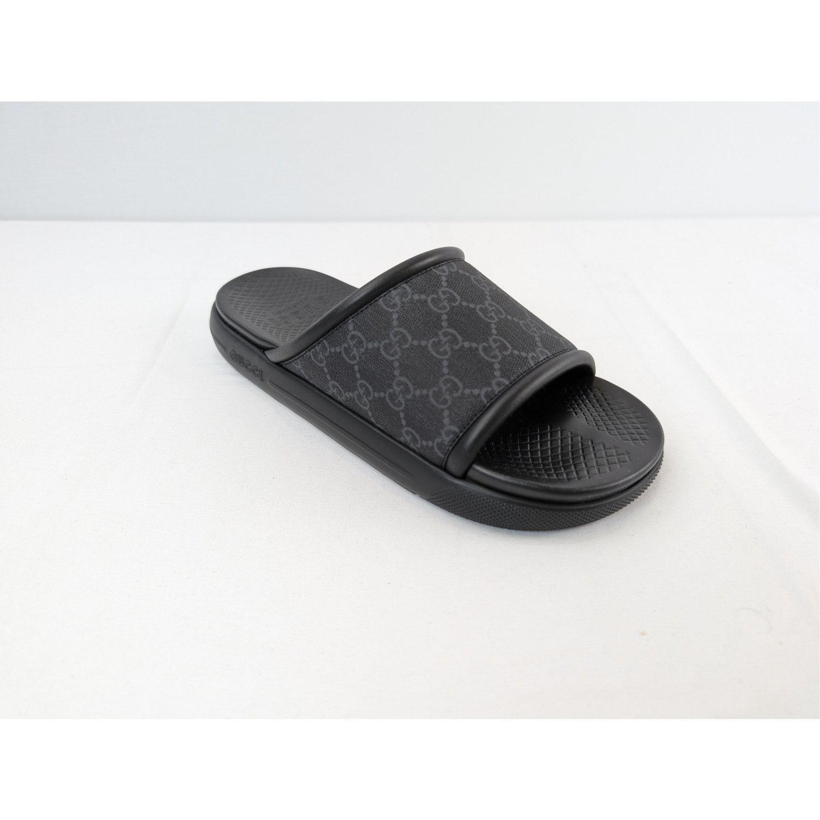 Gucci o1rshd1 Pursuit Supreme Slide Sandals Slippers in Black Size US 7.5 / EU 40-41 - 3 Thumbnail