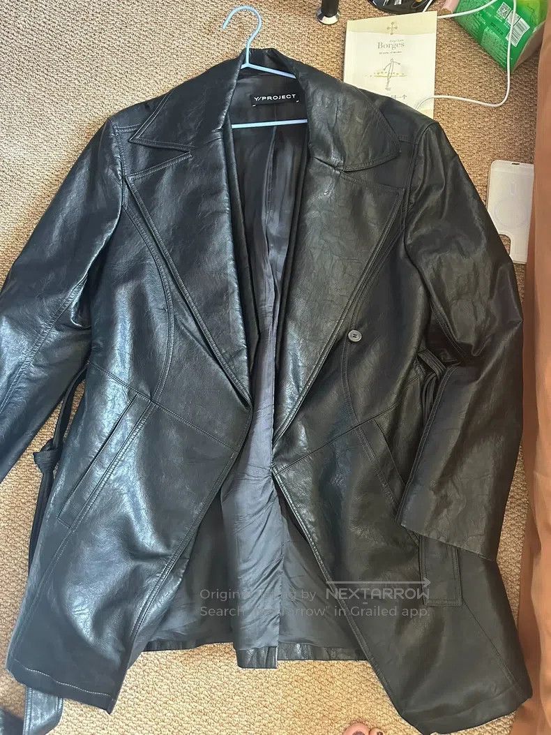 Y/Project Y/Project Size M Artificial leather coat Size US M / EU 48-50 / 2 - 1 Thumbnail