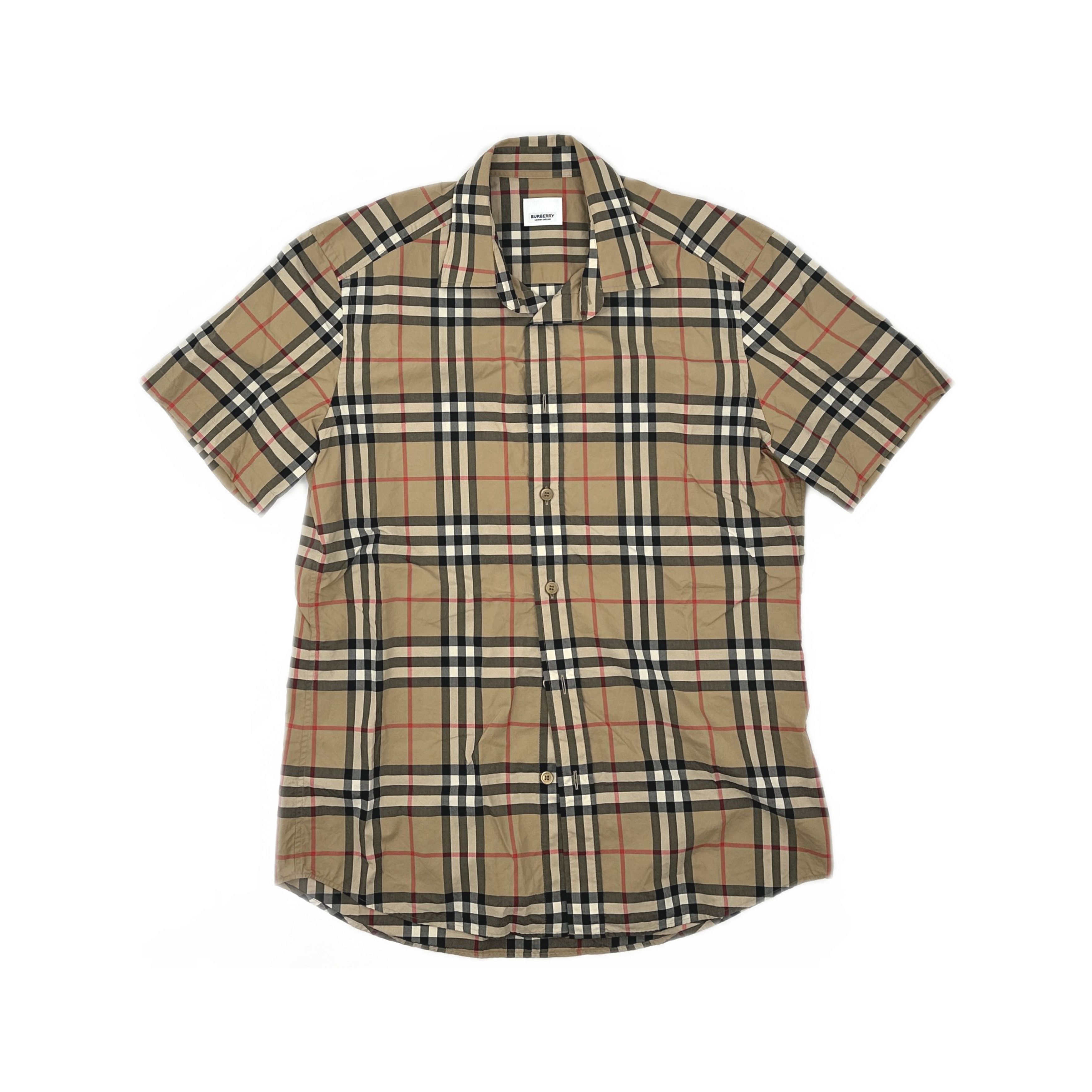 Burberry Burberry Nova Check Short Sleeve Shirt Size M Size US M / EU 48-50 / 2 - 1 Thumbnail