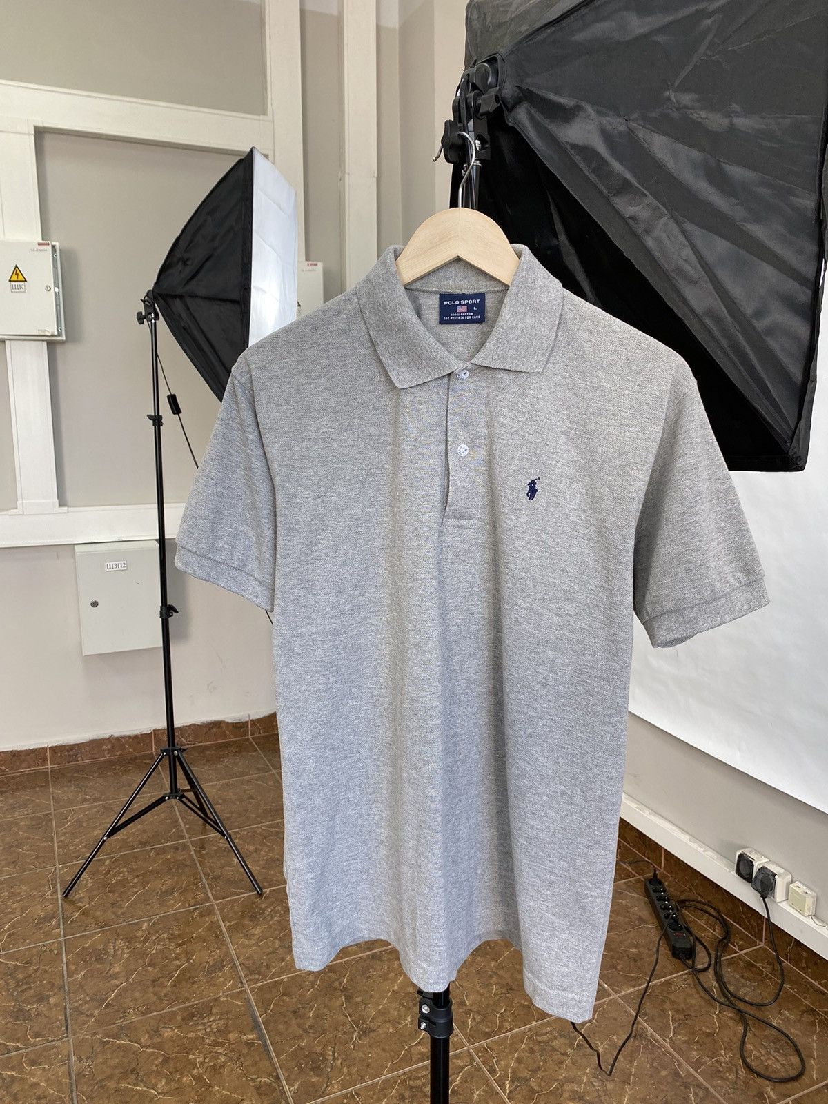 Polo Ralph Lauren 🇺🇸 Vintage Polo Sport Ralph Lauren polo t-shirt retro Size US L / EU 52-54 / 3 - 1 Thumbnail