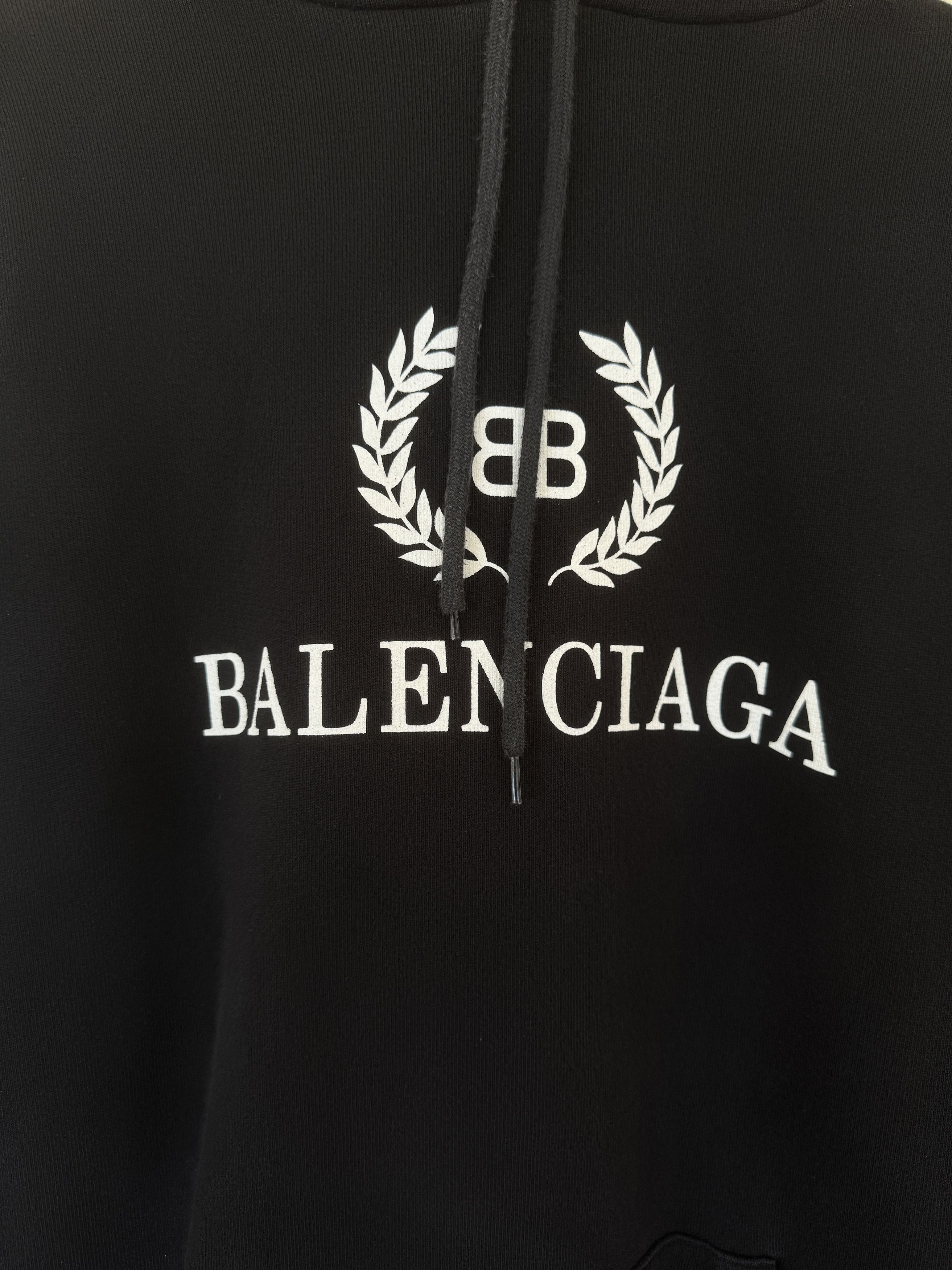 Balenciaga Balenciaga BB Logo Hoodie Size US L / EU 52-54 / 3 - 4 Thumbnail