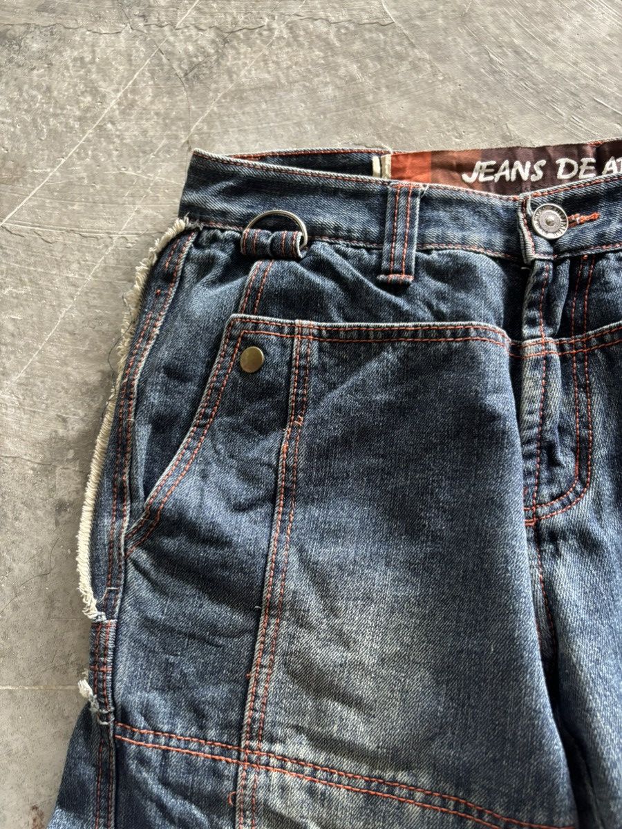 Japanese Brand vintage JEANS DE ART cargo baggy loose style jnco panelled Size US 30 / EU 46 - 8 Thumbnail
