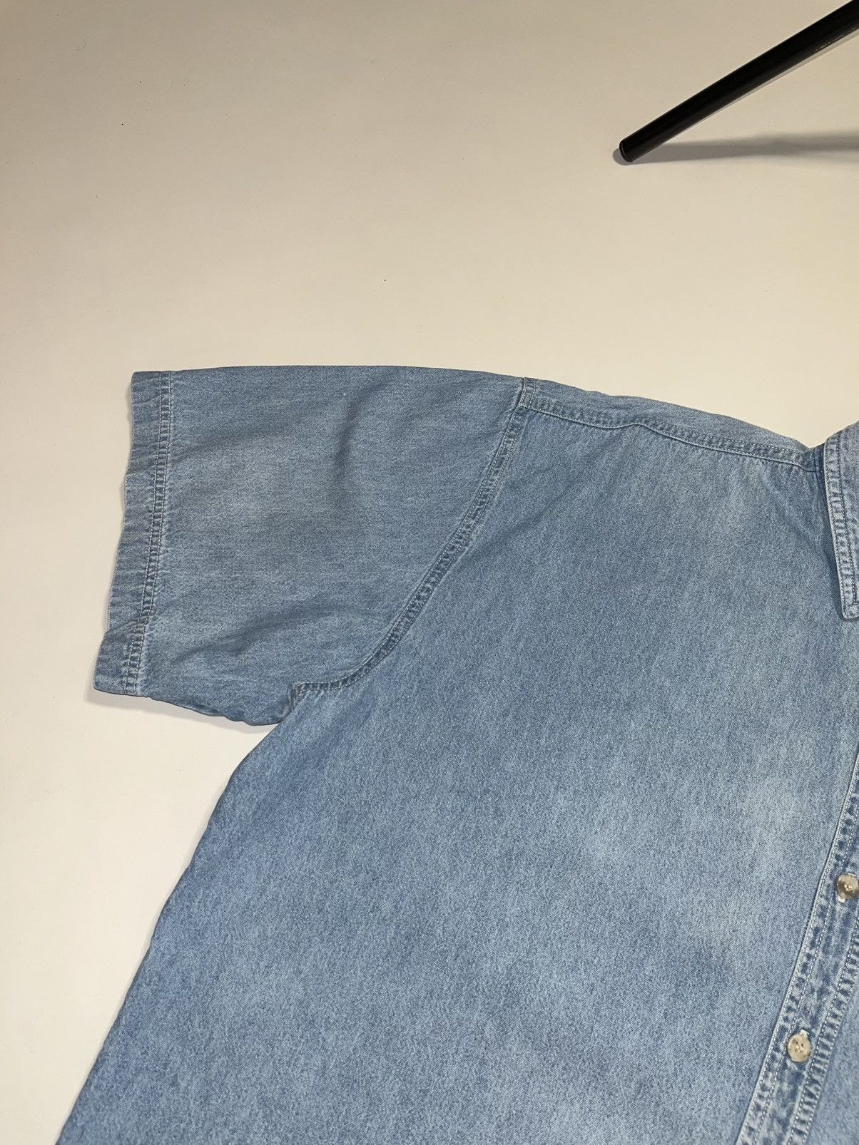 Dickies Vintage 90’s Dickies Button Up Denim Shirt Size US XL / EU 56 / 4 - 6 Thumbnail