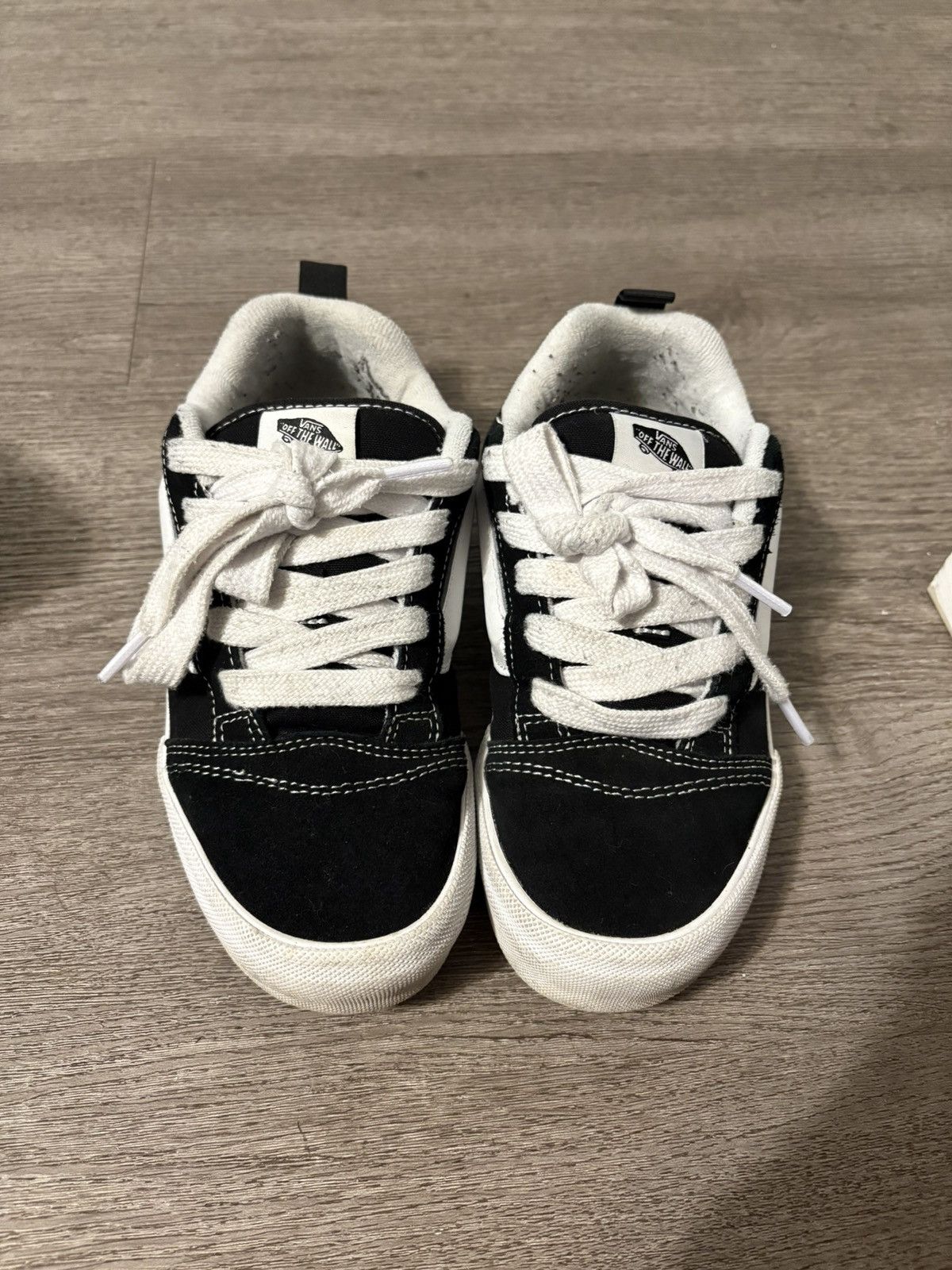 Vans Black Knu Skool vans Size US 5 / IT 35 - 3 Thumbnail