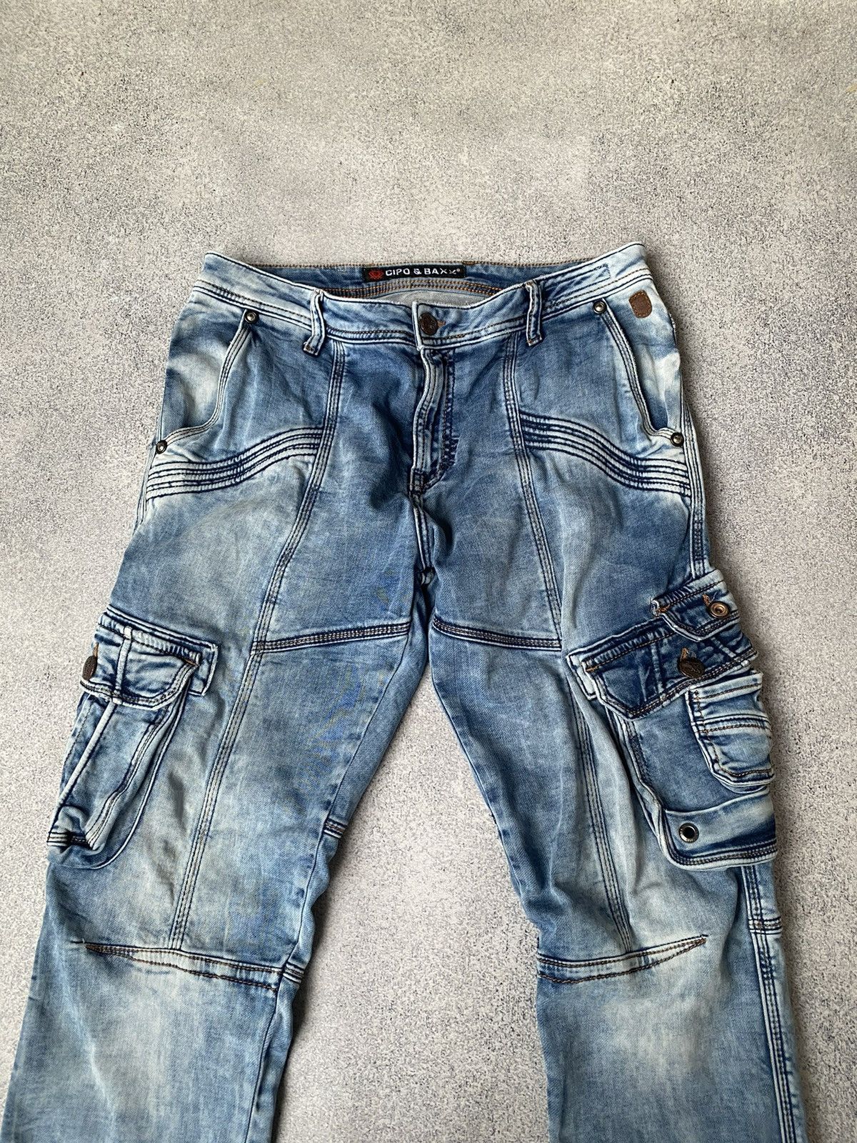 Japanese Brand × Vintage Vintage Cipo&baxx Archival Denim Japanese Style Pants Size US 34 / EU 50 - 7 Thumbnail