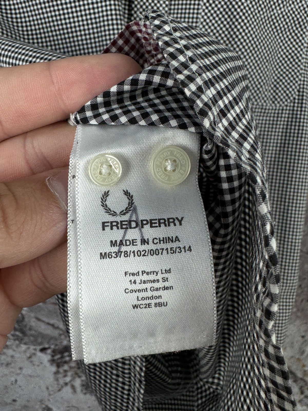Fred Perry Men’s Fred Perry Shirt With Short Sleeves Streetwear Size M Size US M / EU 48-50 / 2 - 8 Thumbnail