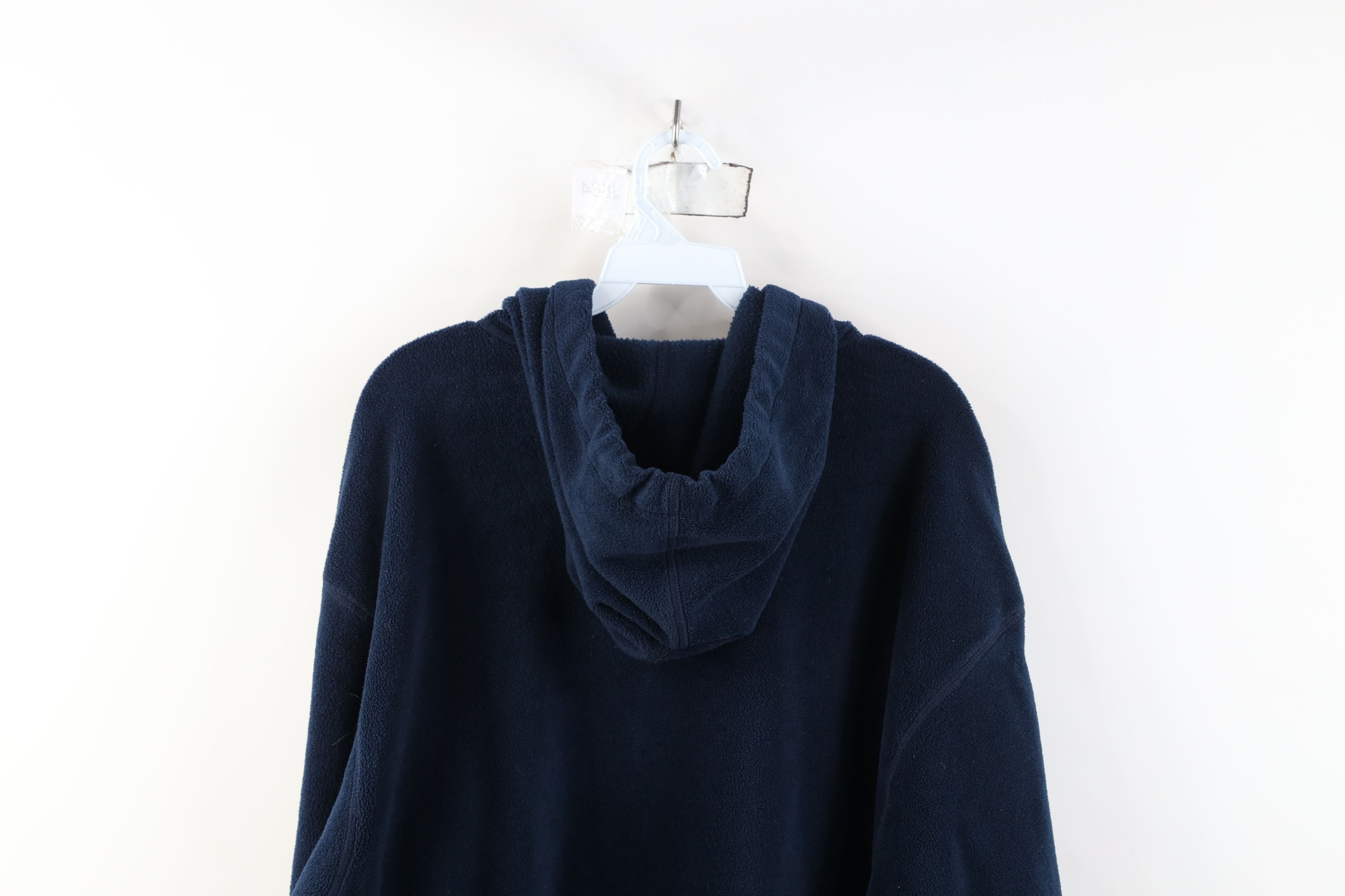 Nautica Vintage 90s Nautica Competition Spell Out Fleece Hoodie Blue Size US XXL / EU 58 / 5 - 13 Thumbnail