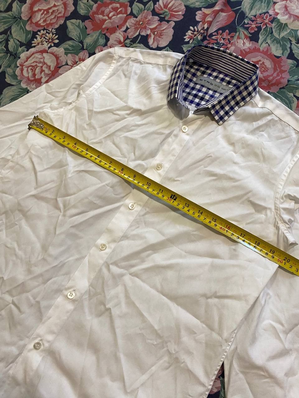 Etro Vintage white ETRO Shirt crazy Y2K luxury streetwear Size US M / EU 48-50 / 2 - 9 Thumbnail