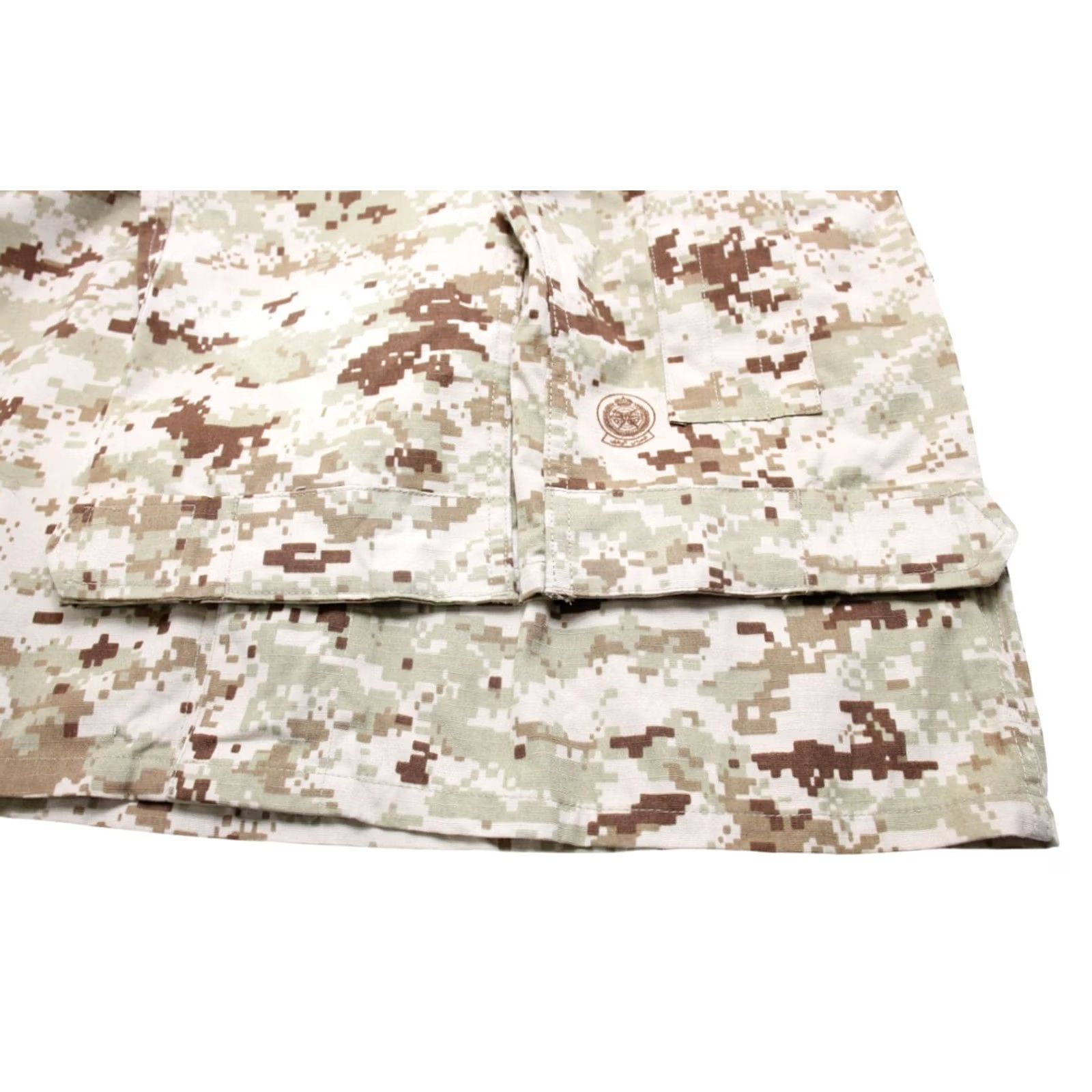 Vintage UNDRANDED K.S.A. Desert Camouflage Jacket Men's MEDIUM Pockets Collared Size US M / EU 48-50 / 2 - 5 Thumbnail