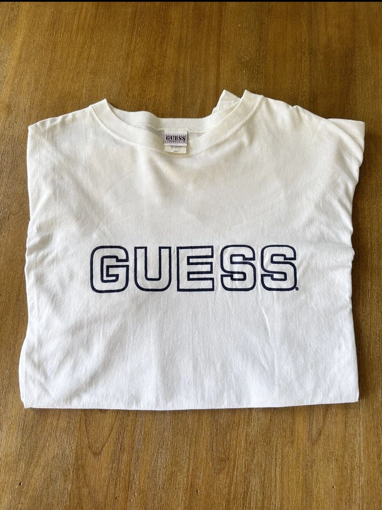 Guess × Vintage Vintage Guess Shirt L XL Made In USA 90s Size US XL / EU 56 / 4 - 1 Thumbnail