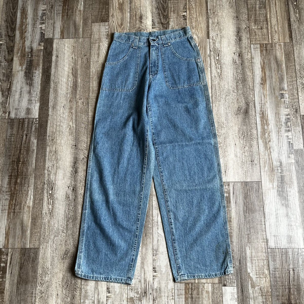 image of 90's Jnco Style Lee Baggy Pants in Blue, Men's (Size 30)