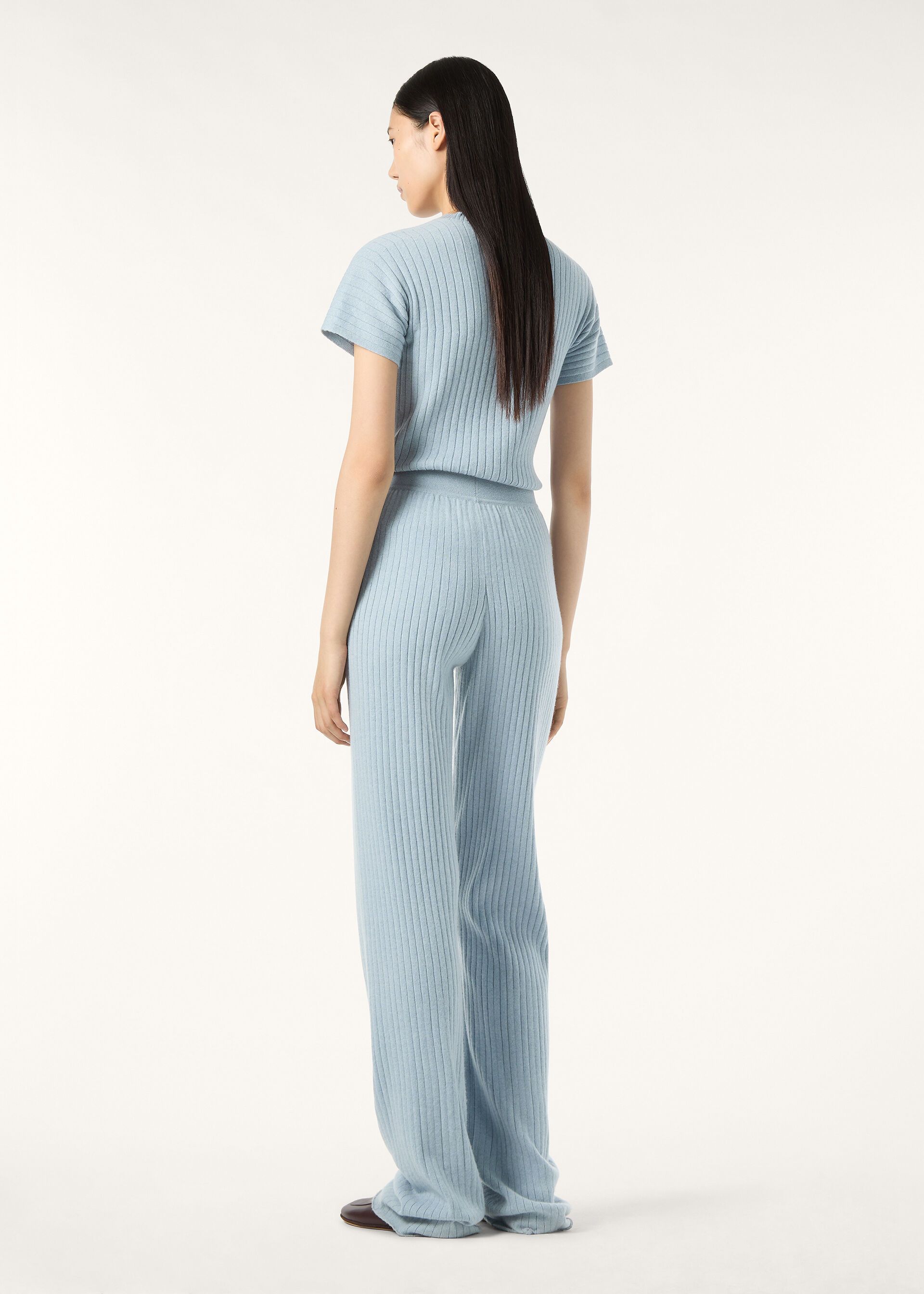 Loro Piana os11x0326 FAQ5242 Baby Coste Pant in Iced Snow Melange Size 27" / US 4 / IT 40 - 5 Thumbnail