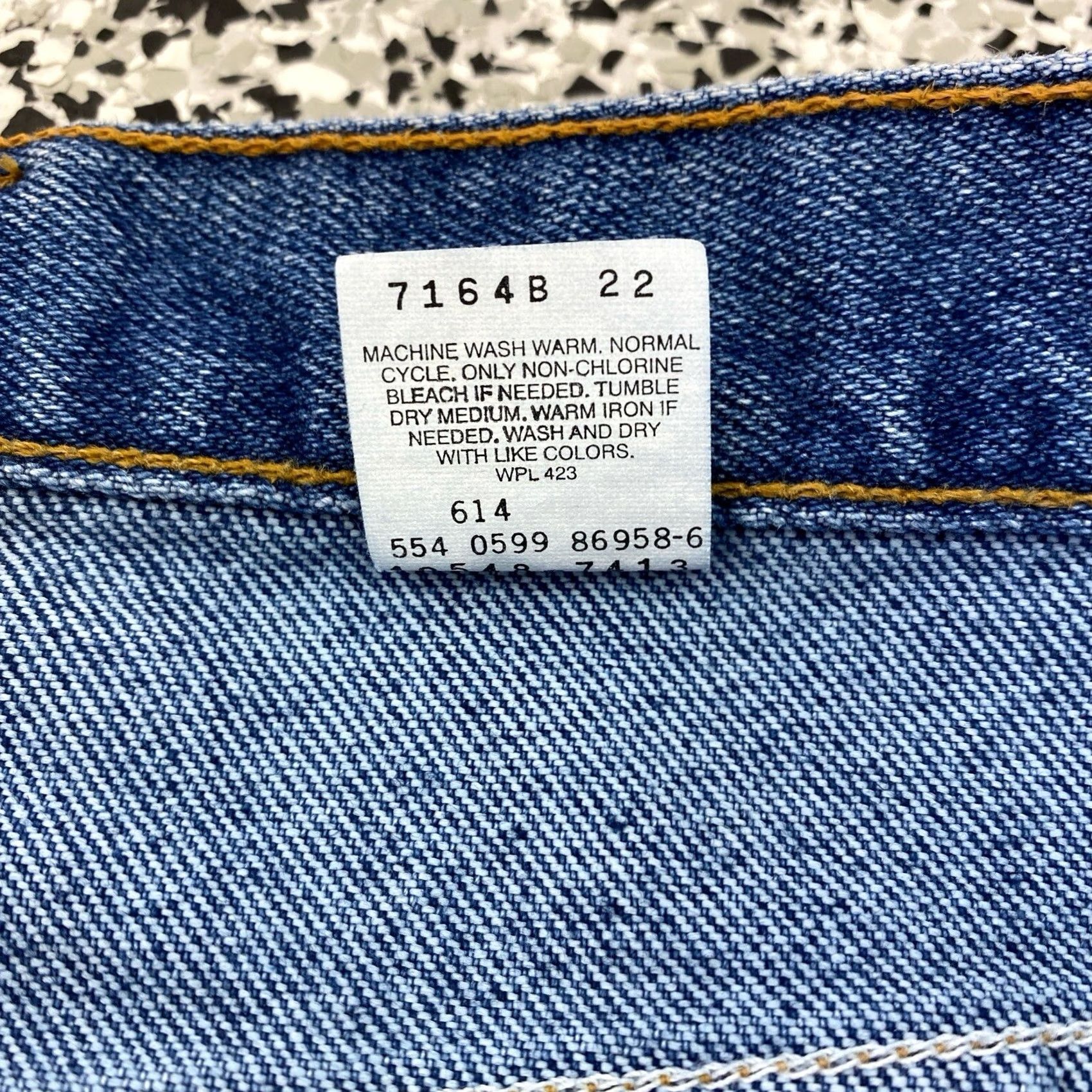 Levi's VINTAGE Levi's 540 Flex Jeans Tapered USA Made 38x30 Blue Cotton Brown Tab Mens Size US 38 / EU 54 - 4 Thumbnail